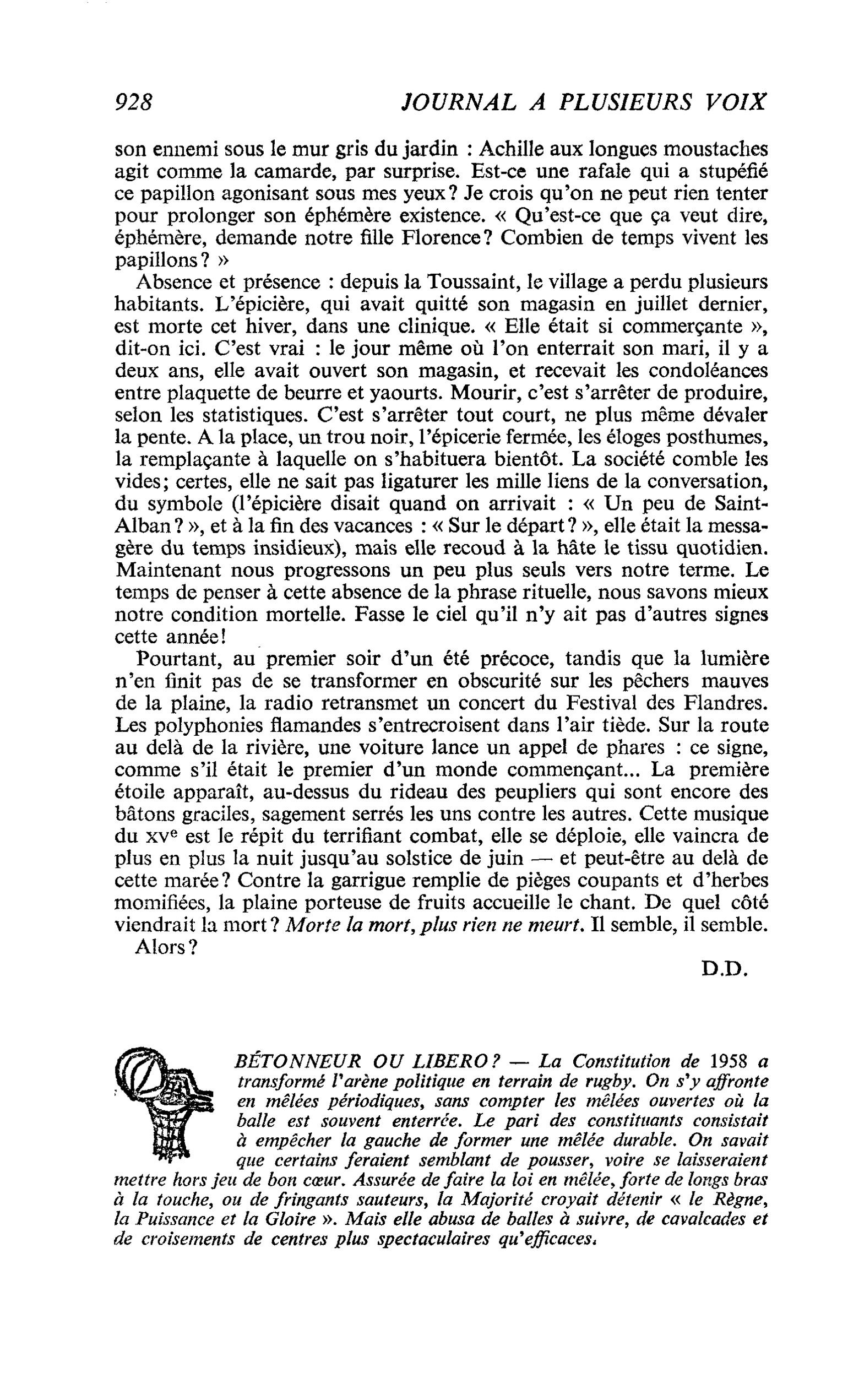 BÉTONNEUR OU LIBERO ?