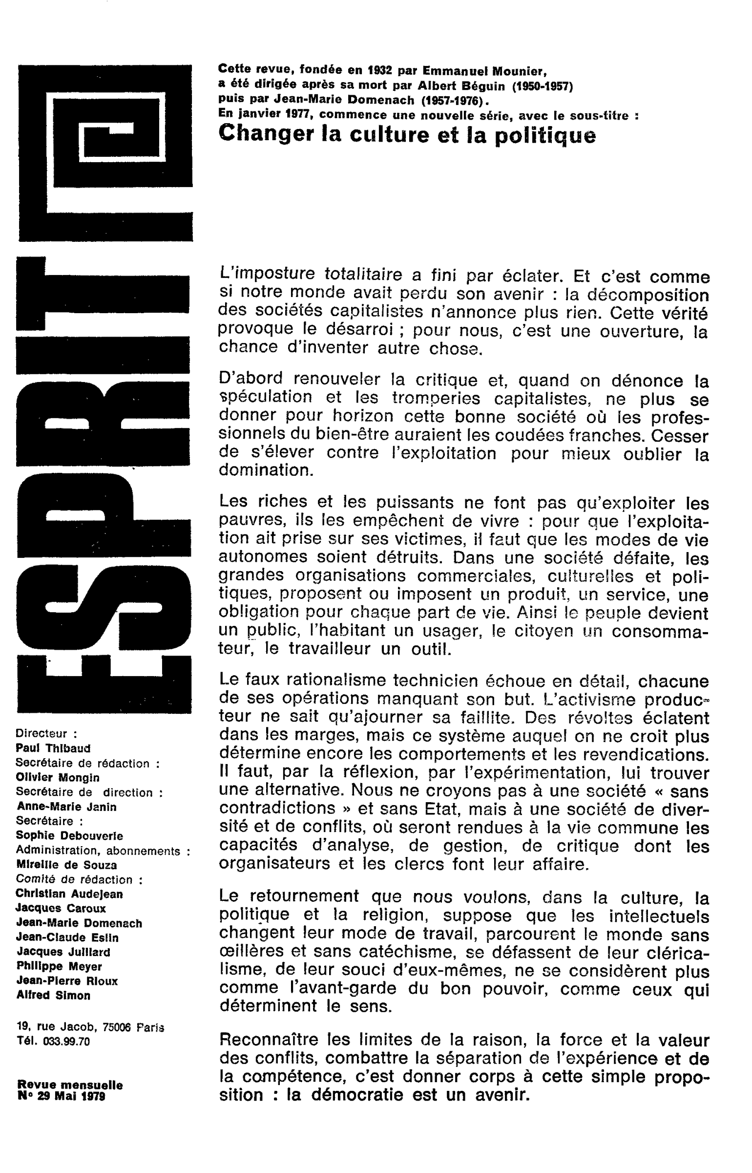 Editorial