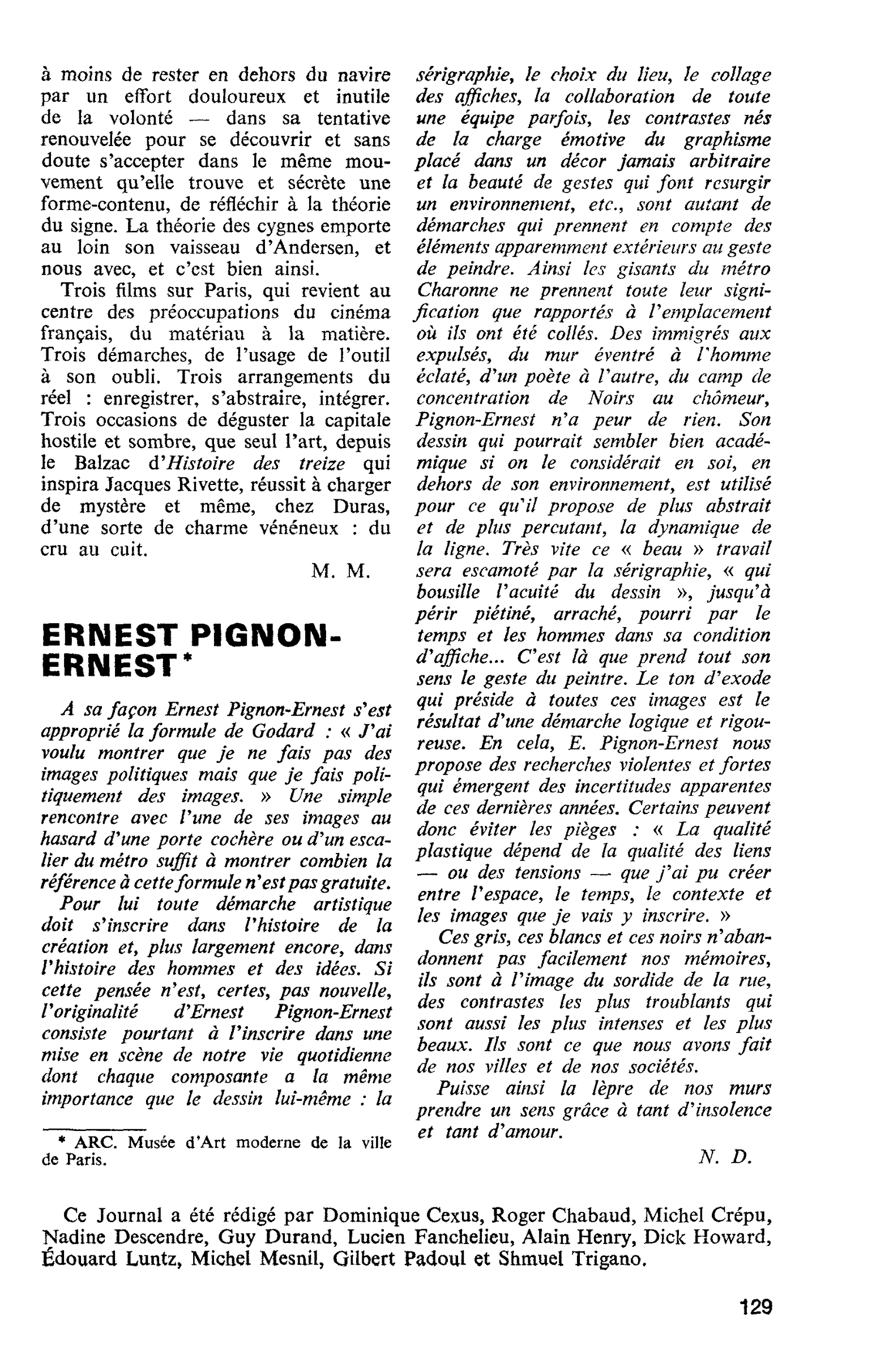 Ernest Pignon-Ernest