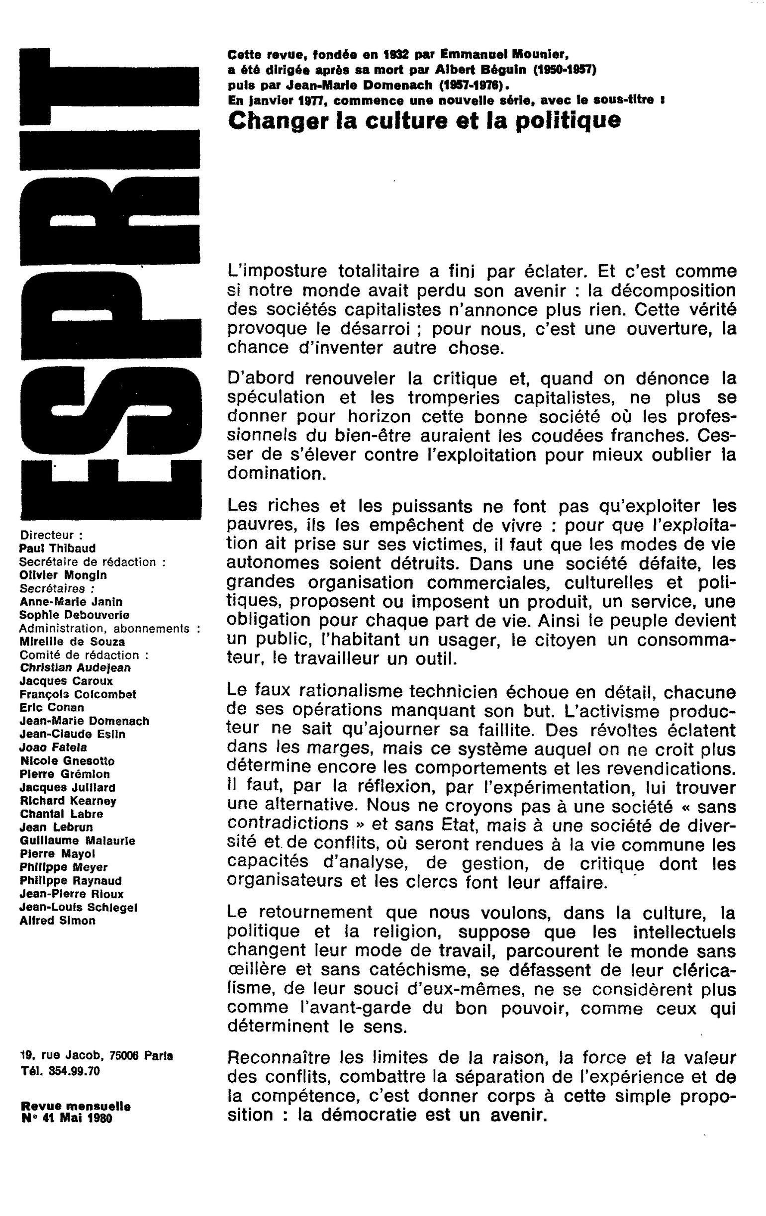 Editorial