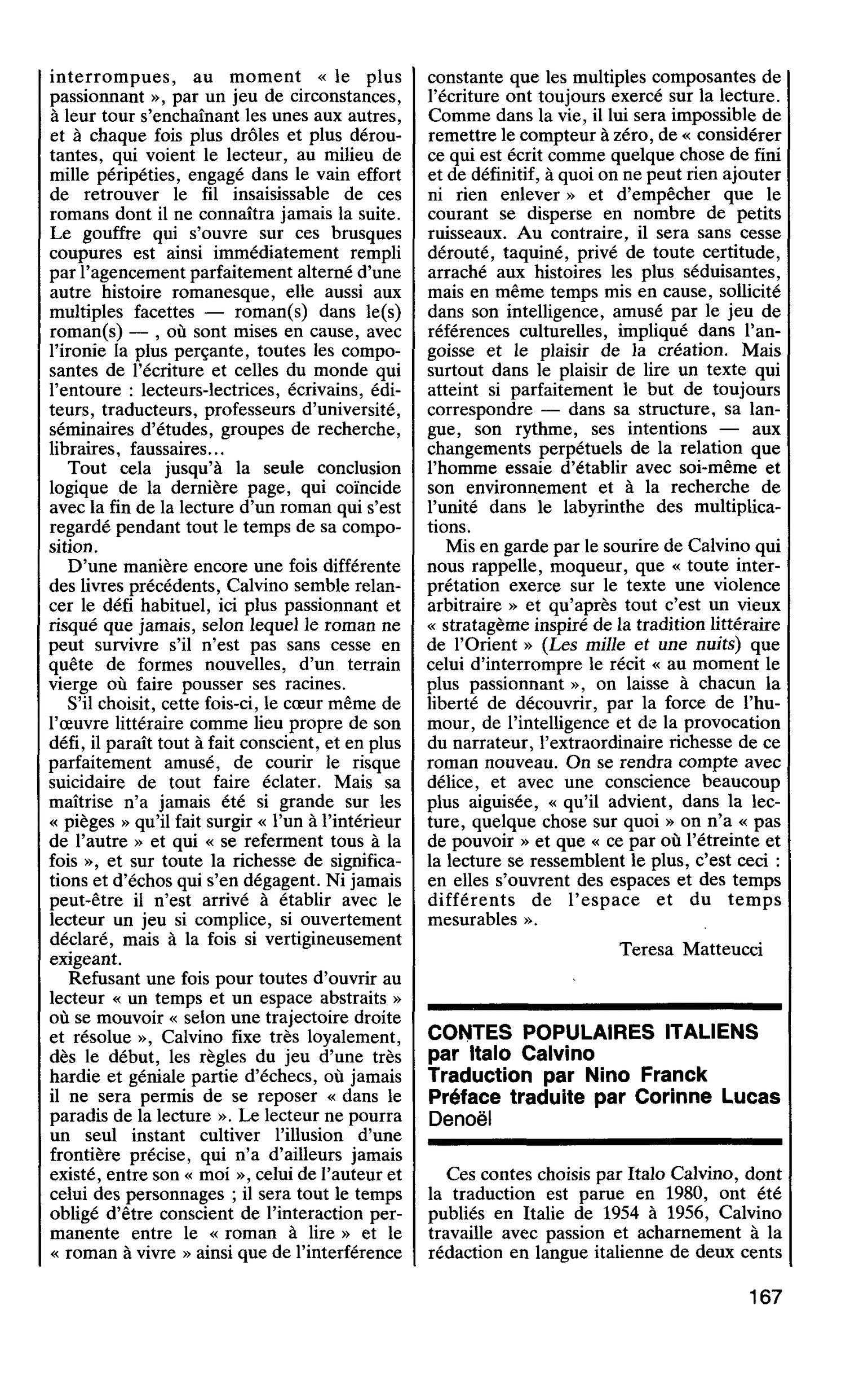 CONTES POPULAIRES ITALIENS par Italo Calvino