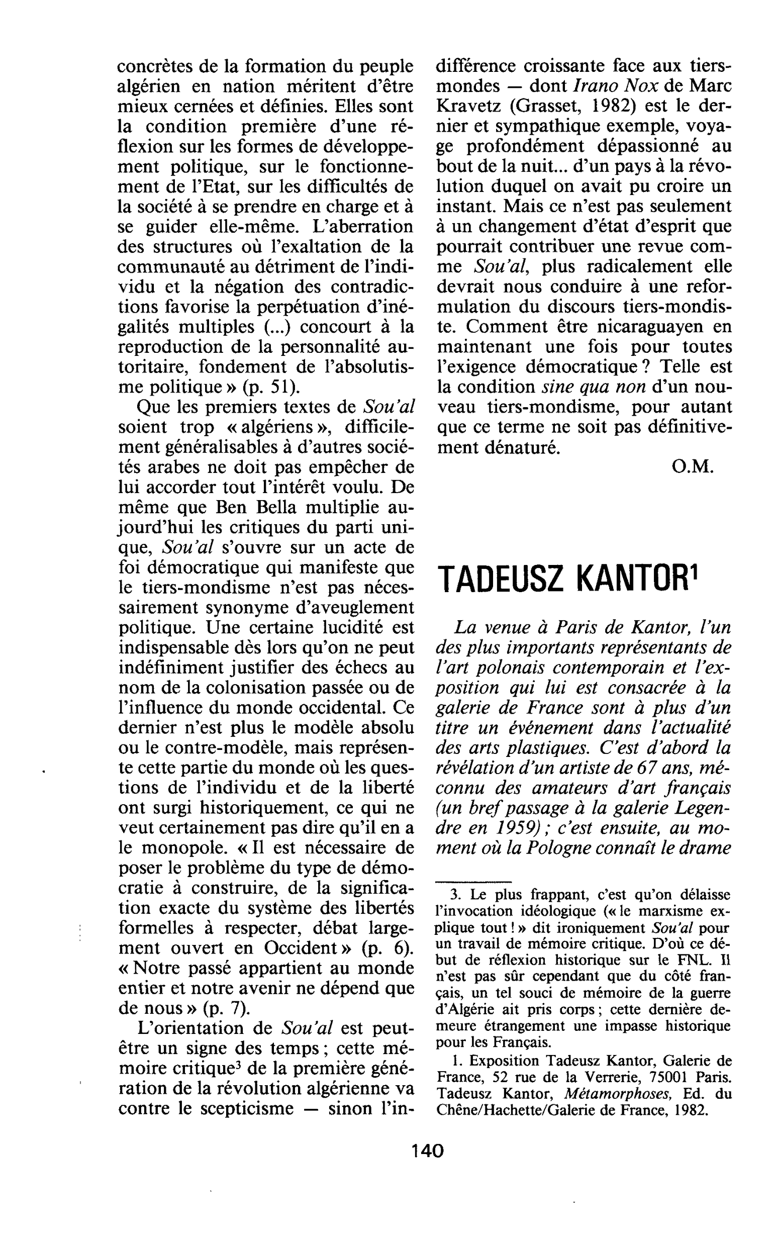 TADEUSZ KANTOR