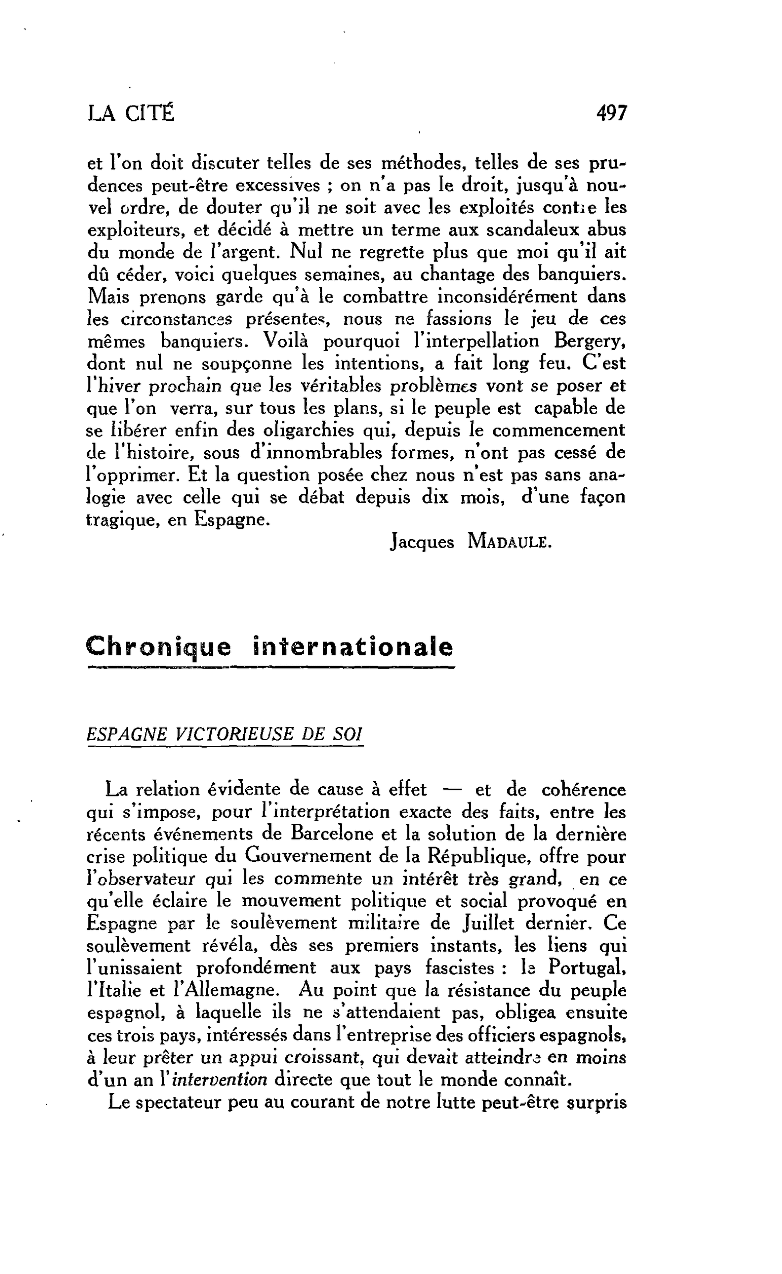Espagne victorieuse de soi