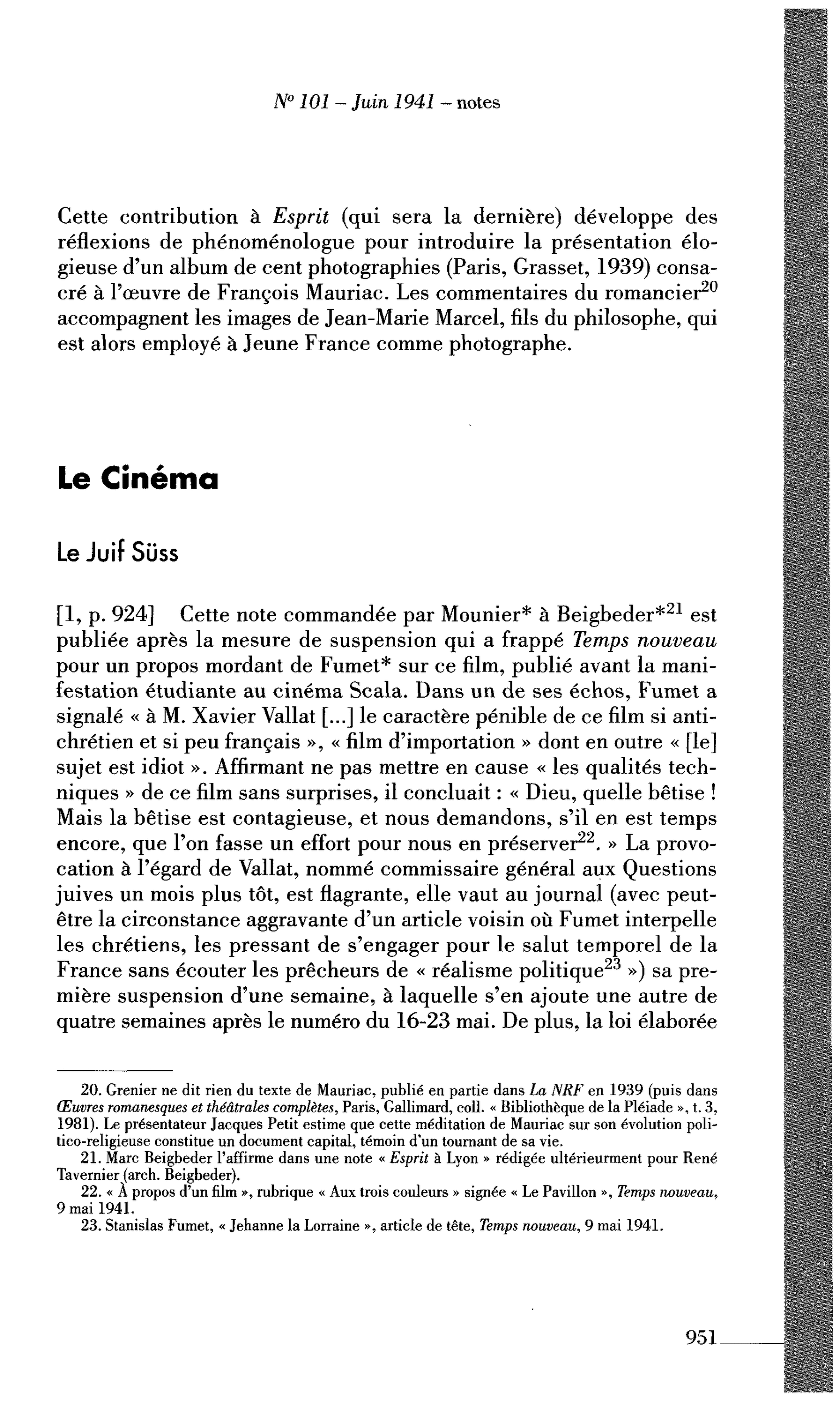 Le Cinéma : Le Juif Süss