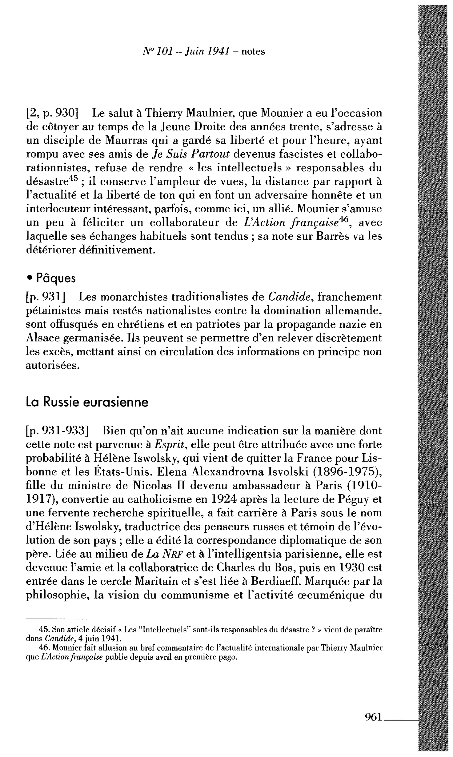 Journal des Témoins : Pâques