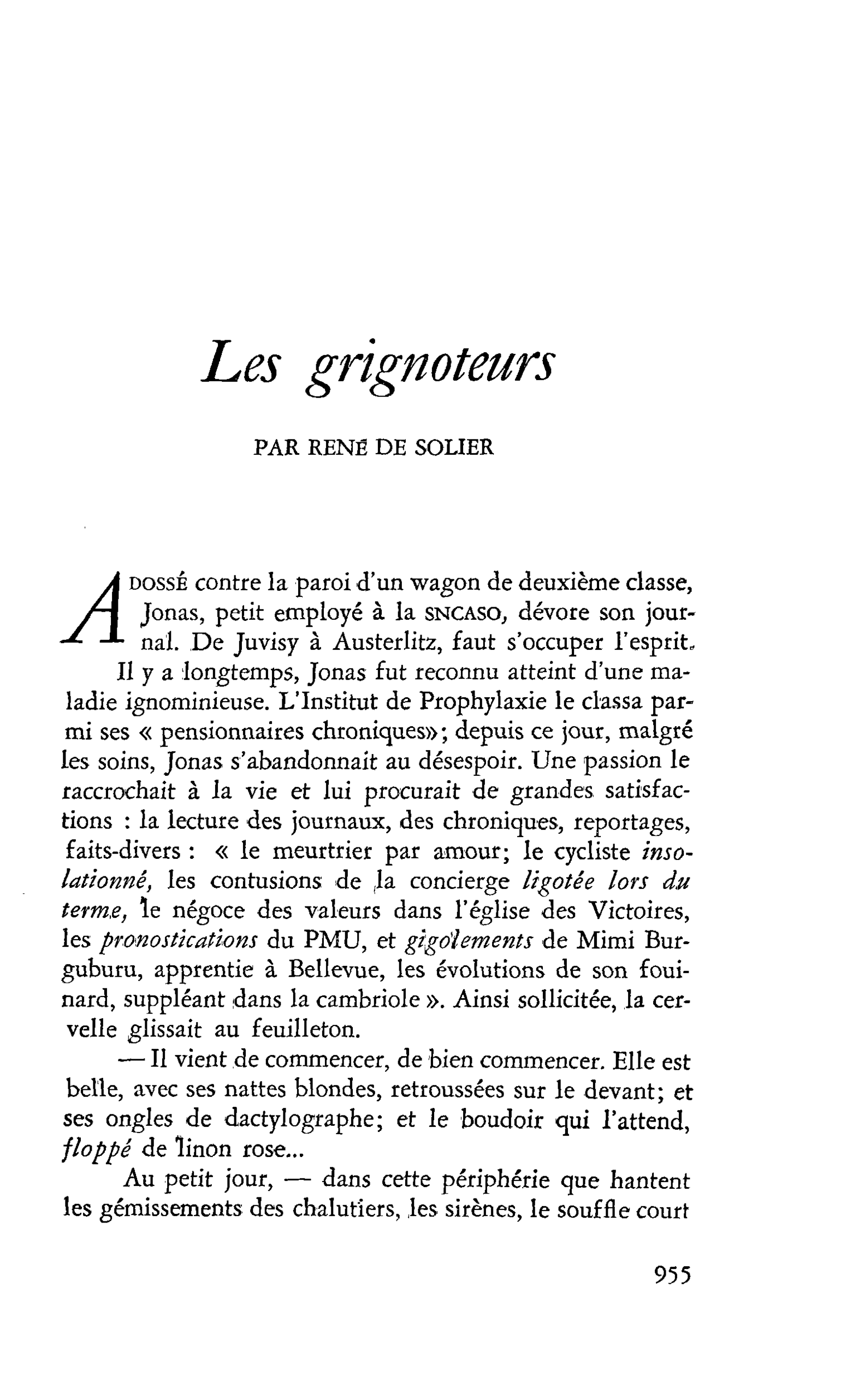 Les grignoteurs