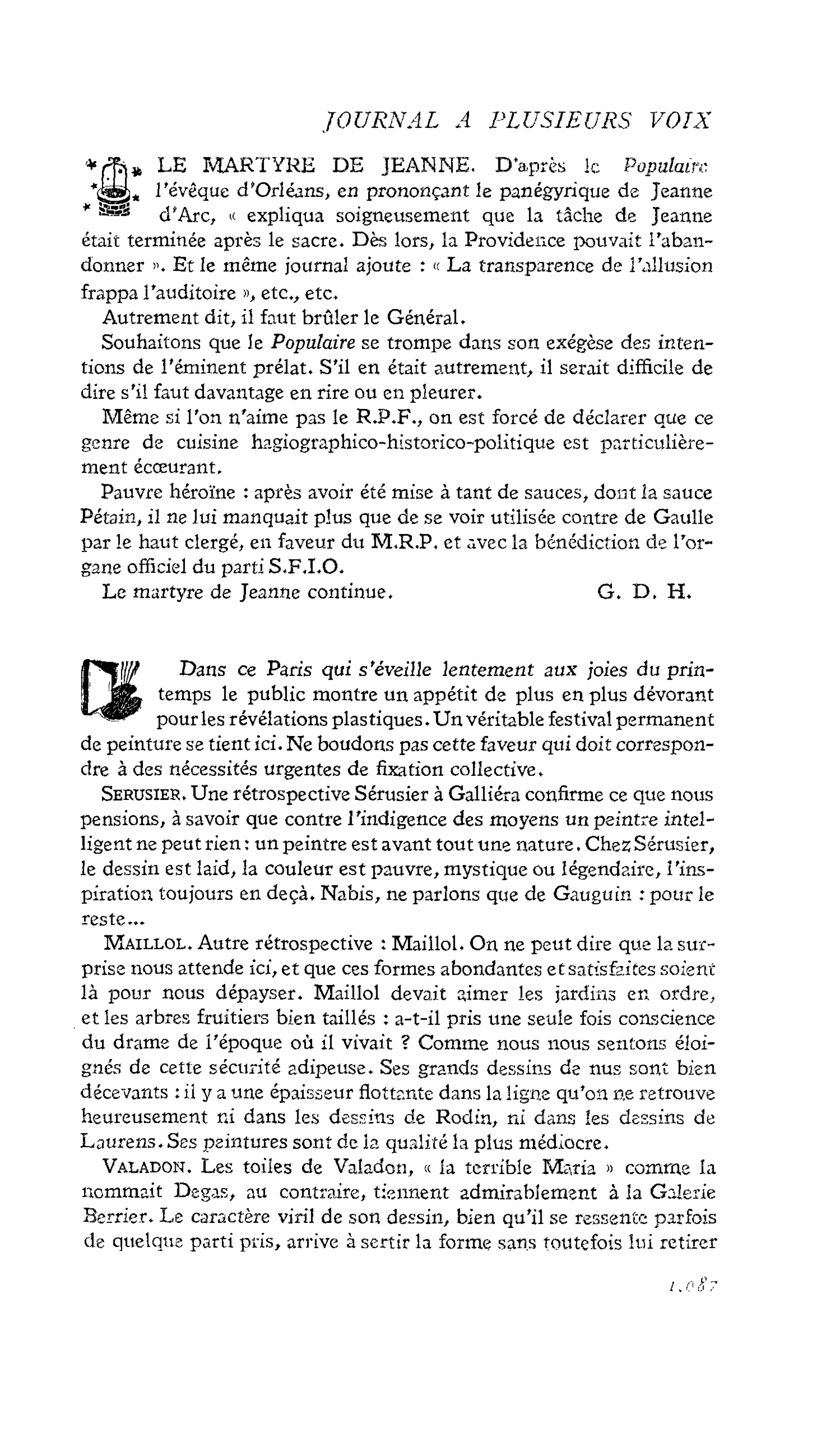 LE MARTYRE DE JEANNE
