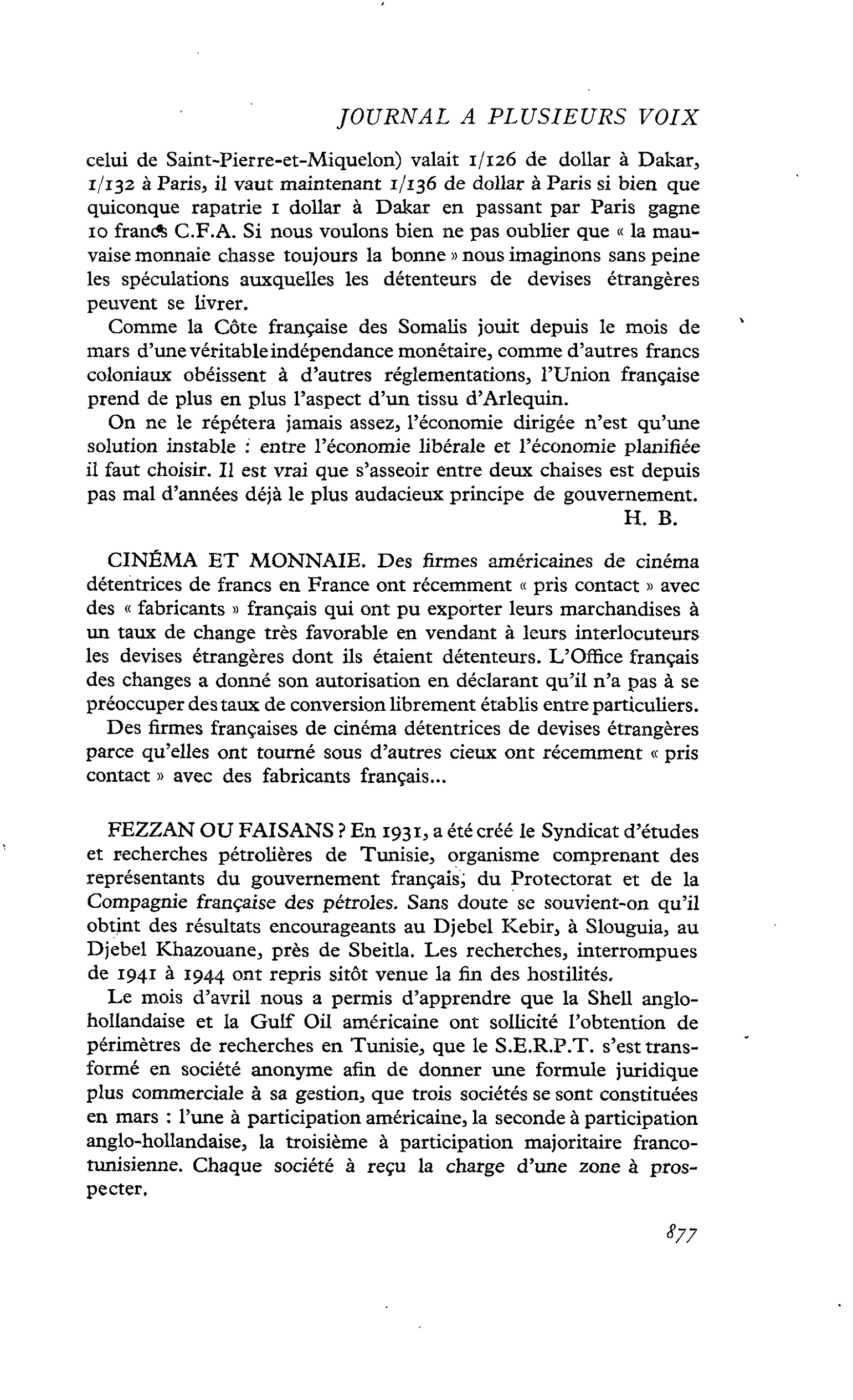 CINÉMA ET MONNAIE