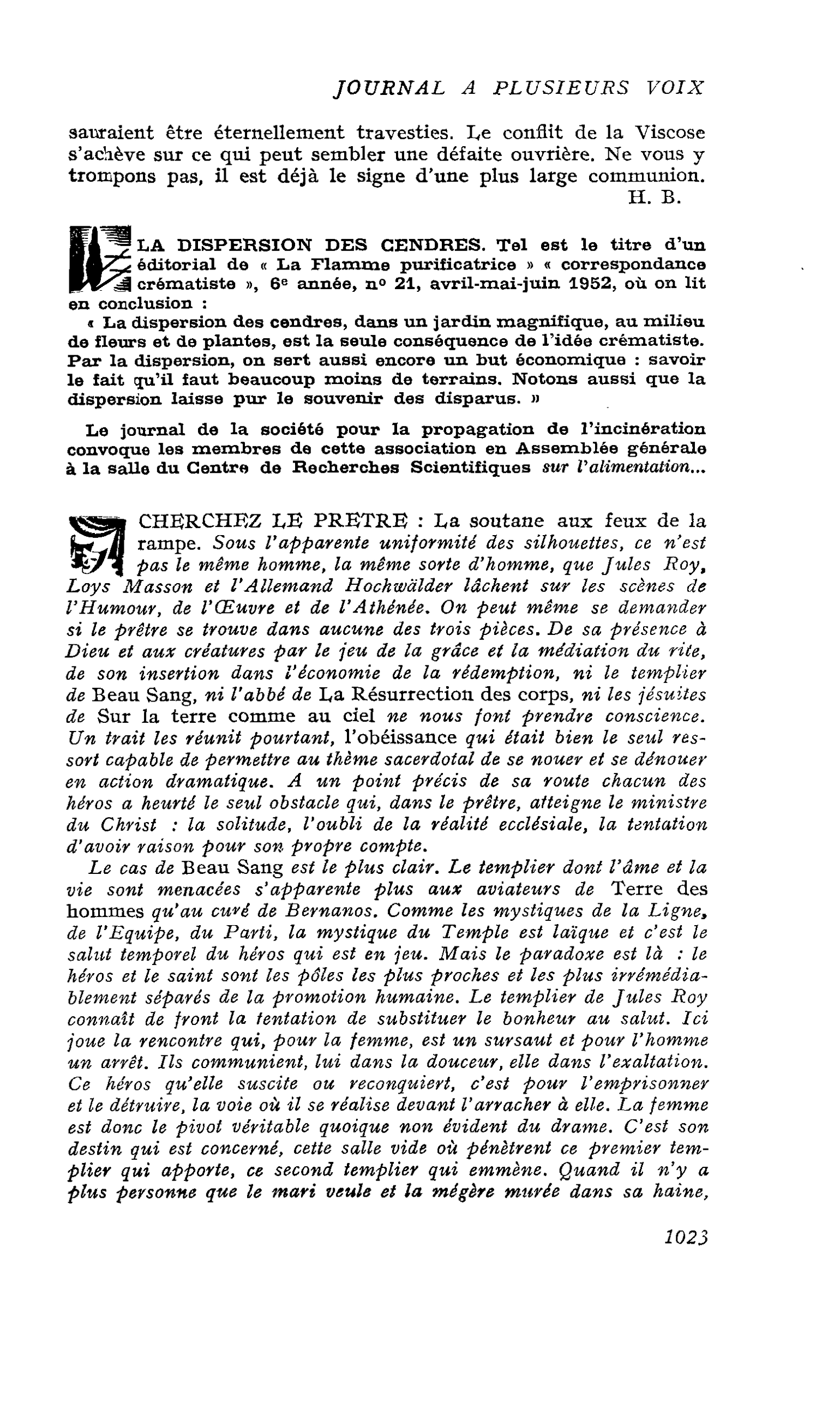 CHERCHEZ LE PRETRE