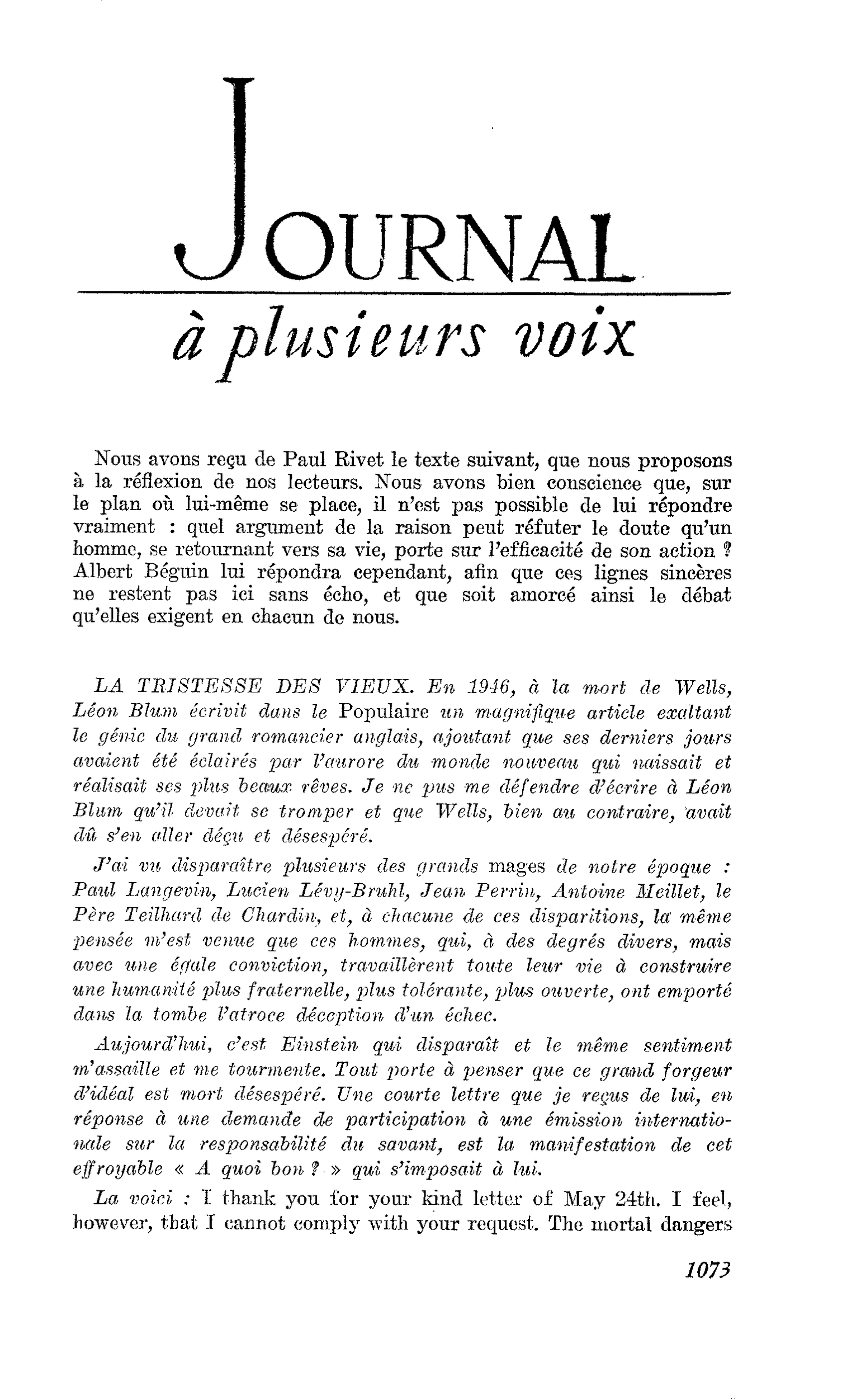 LA TRISTESSE DES VIEUX