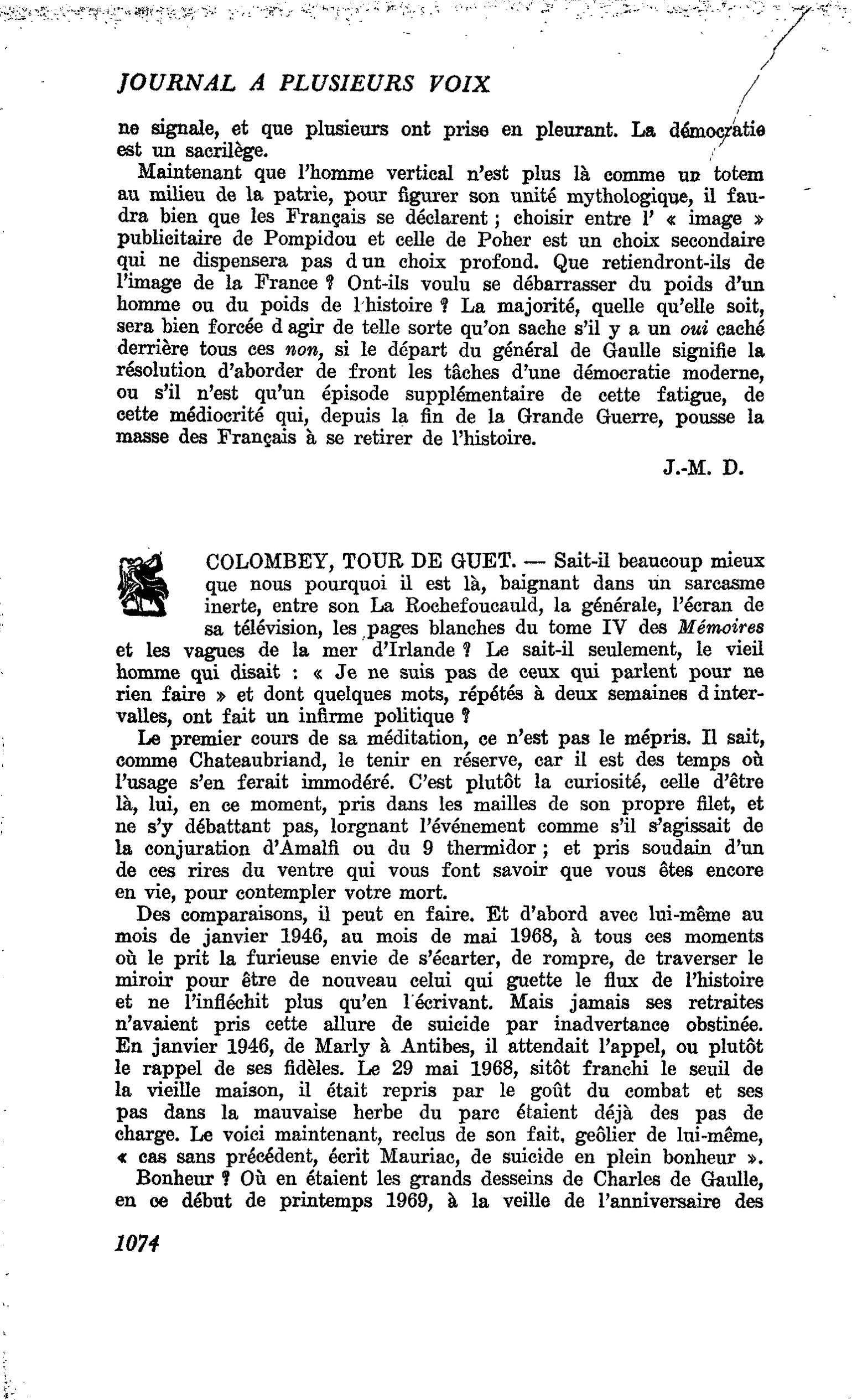COLOMBEY, TOUR DE GUET