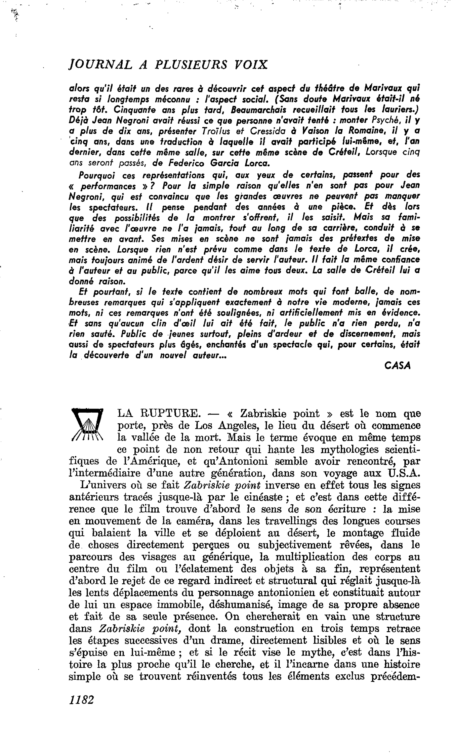 LA RUPTURE