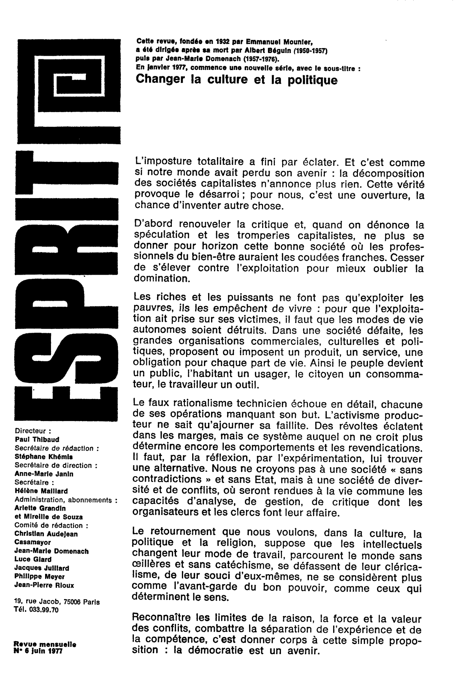 Editorial
