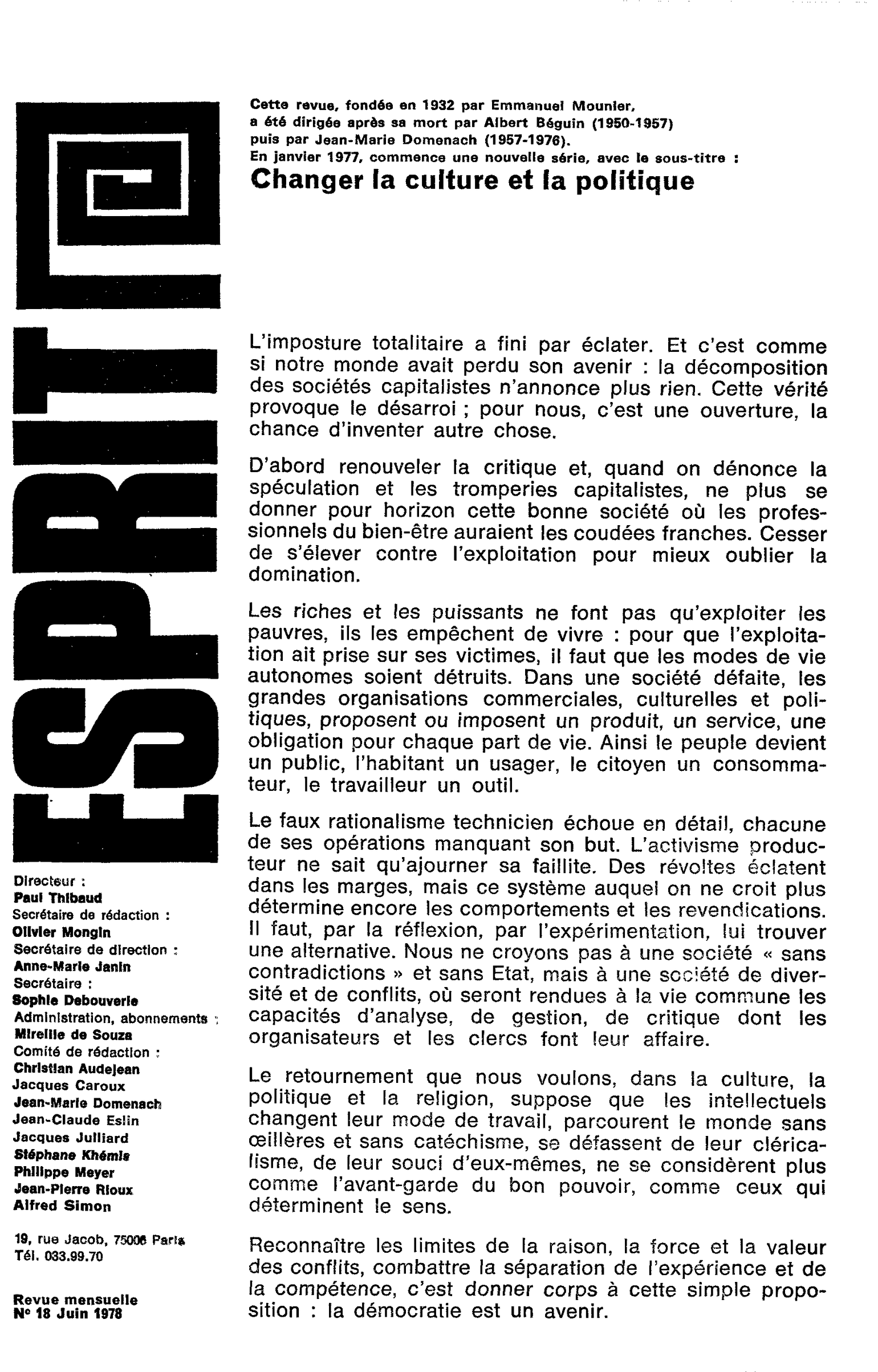 Editorial