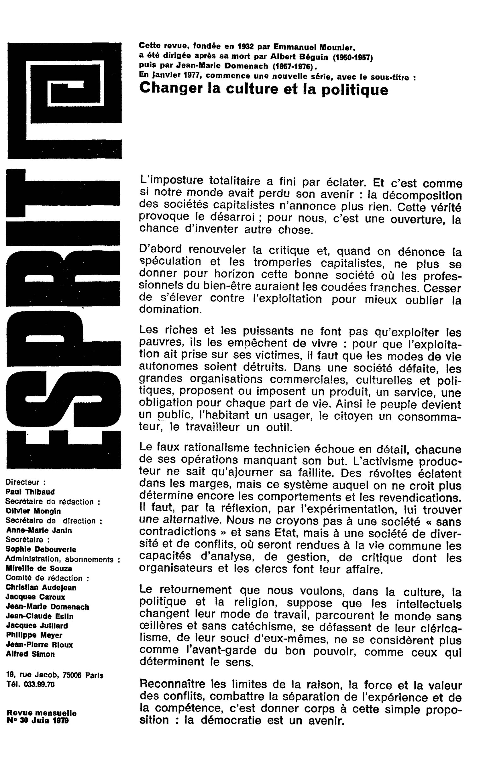 Editorial