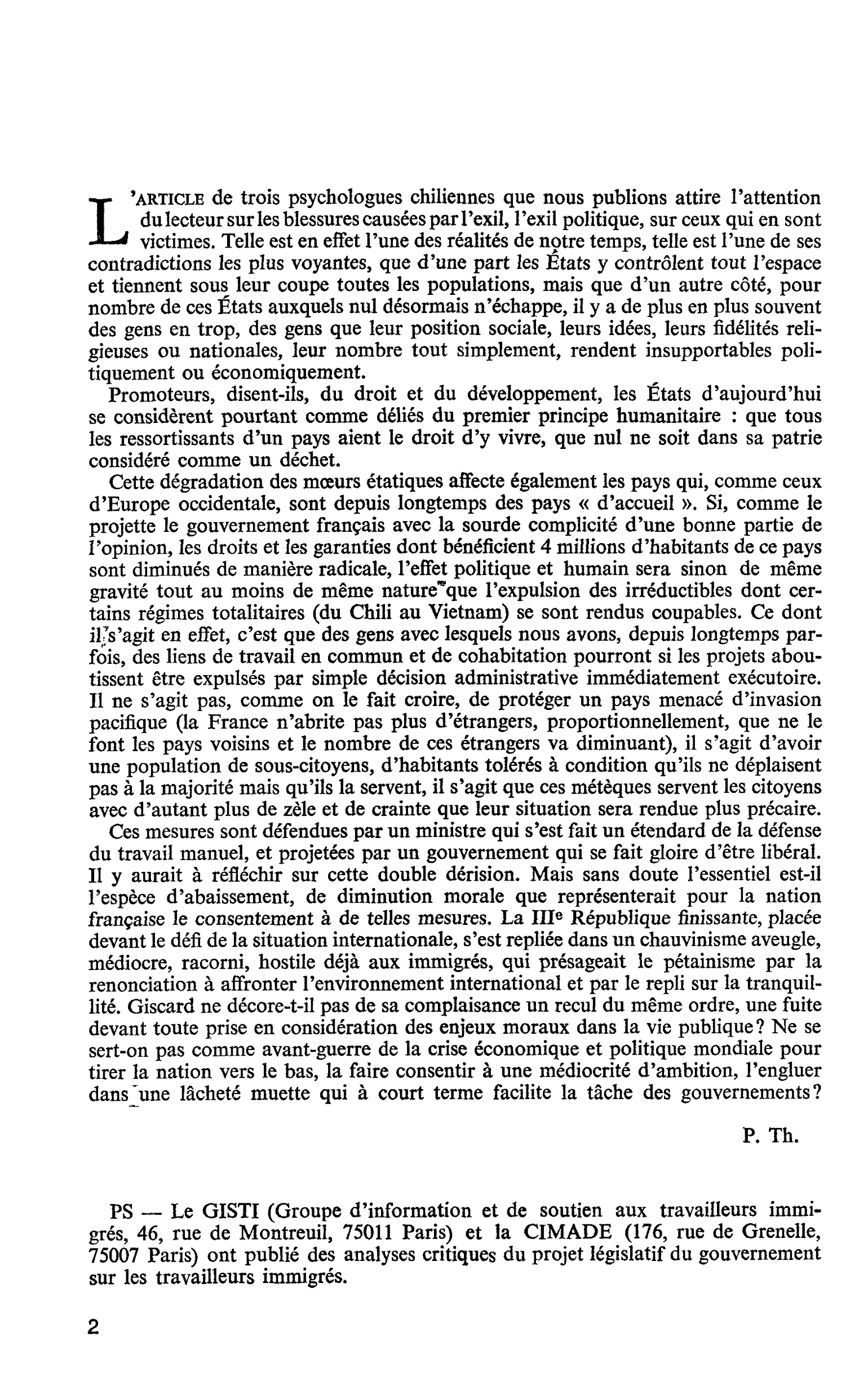 Editorial