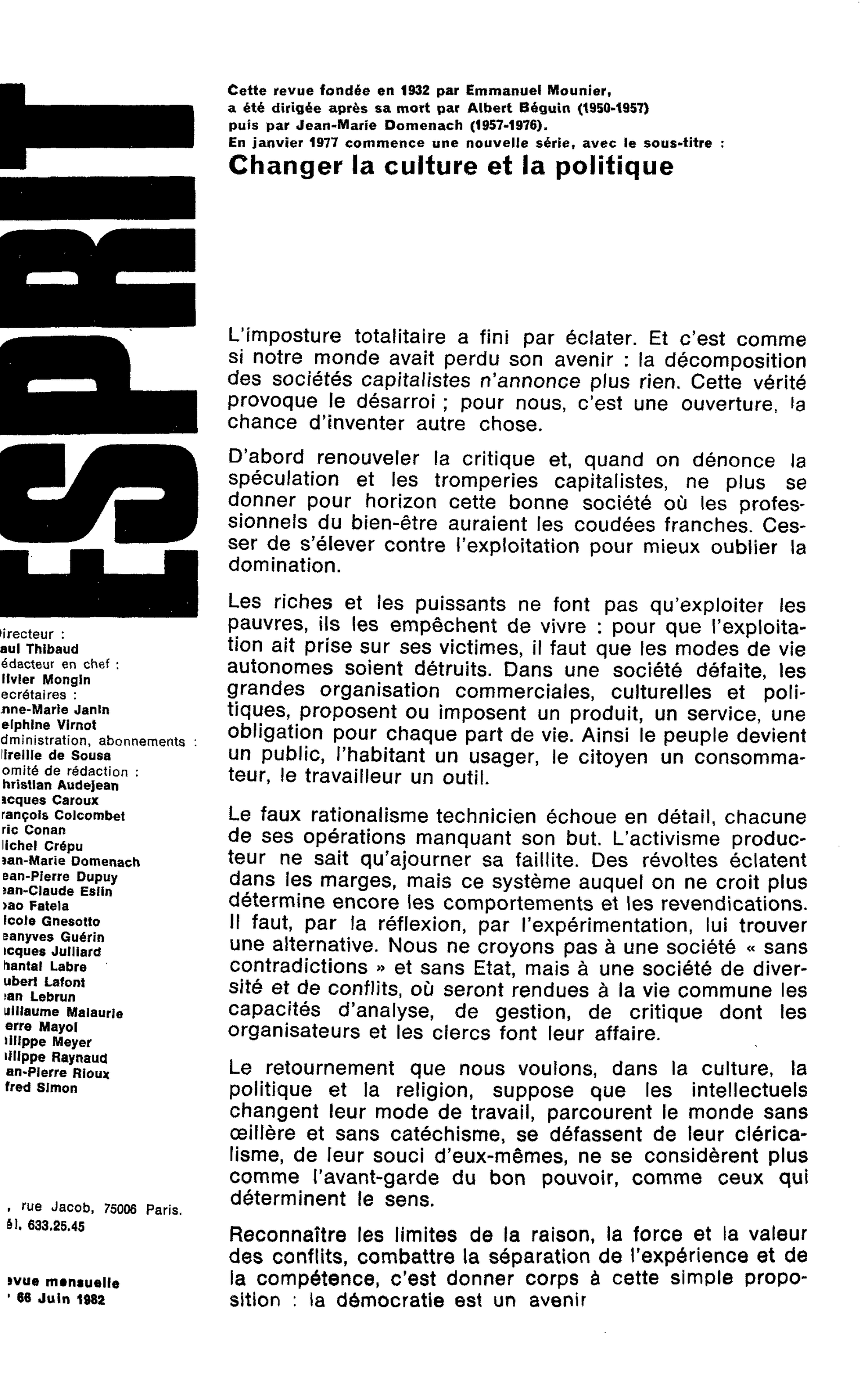 Editorial