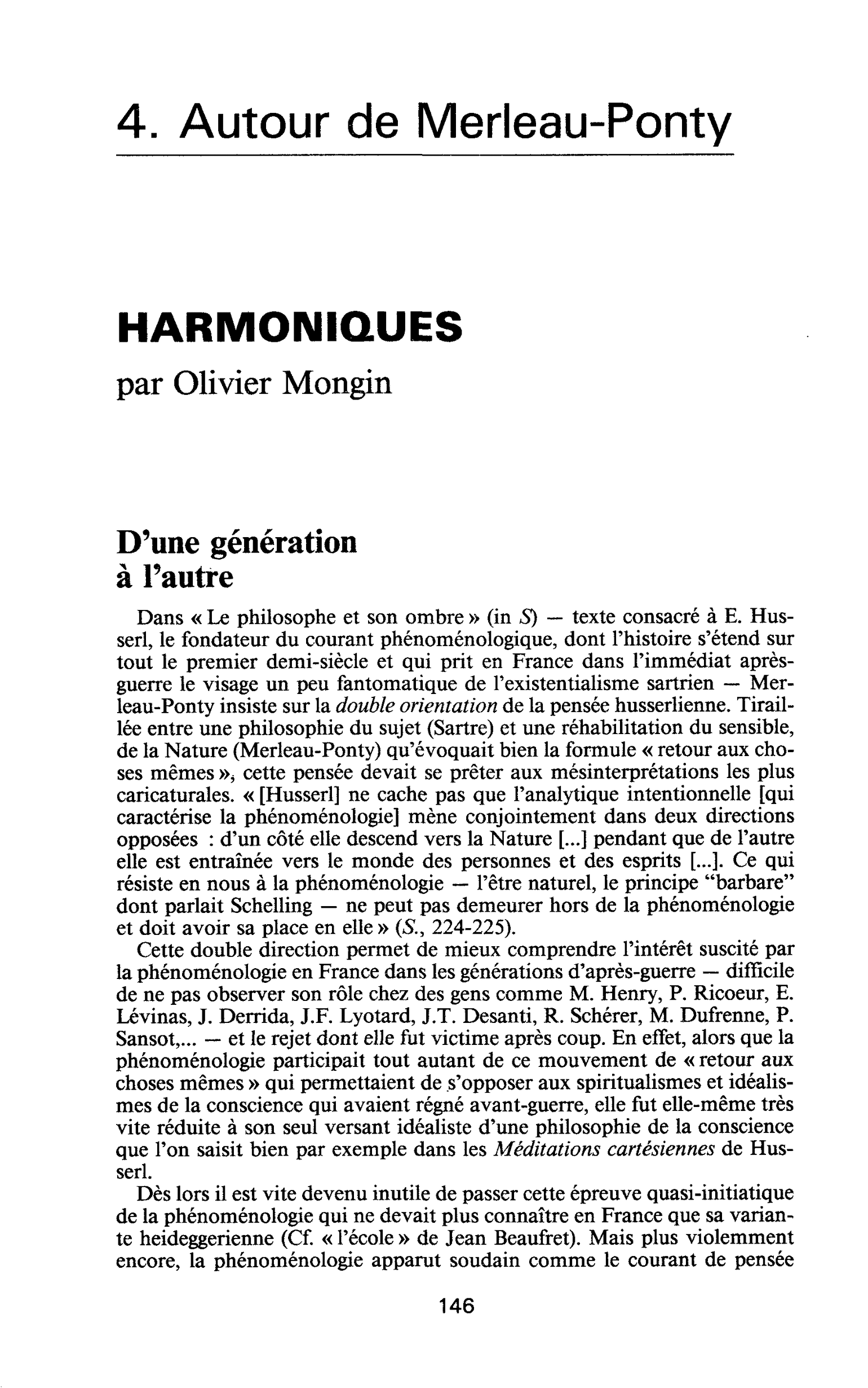 HARMONIQUES
