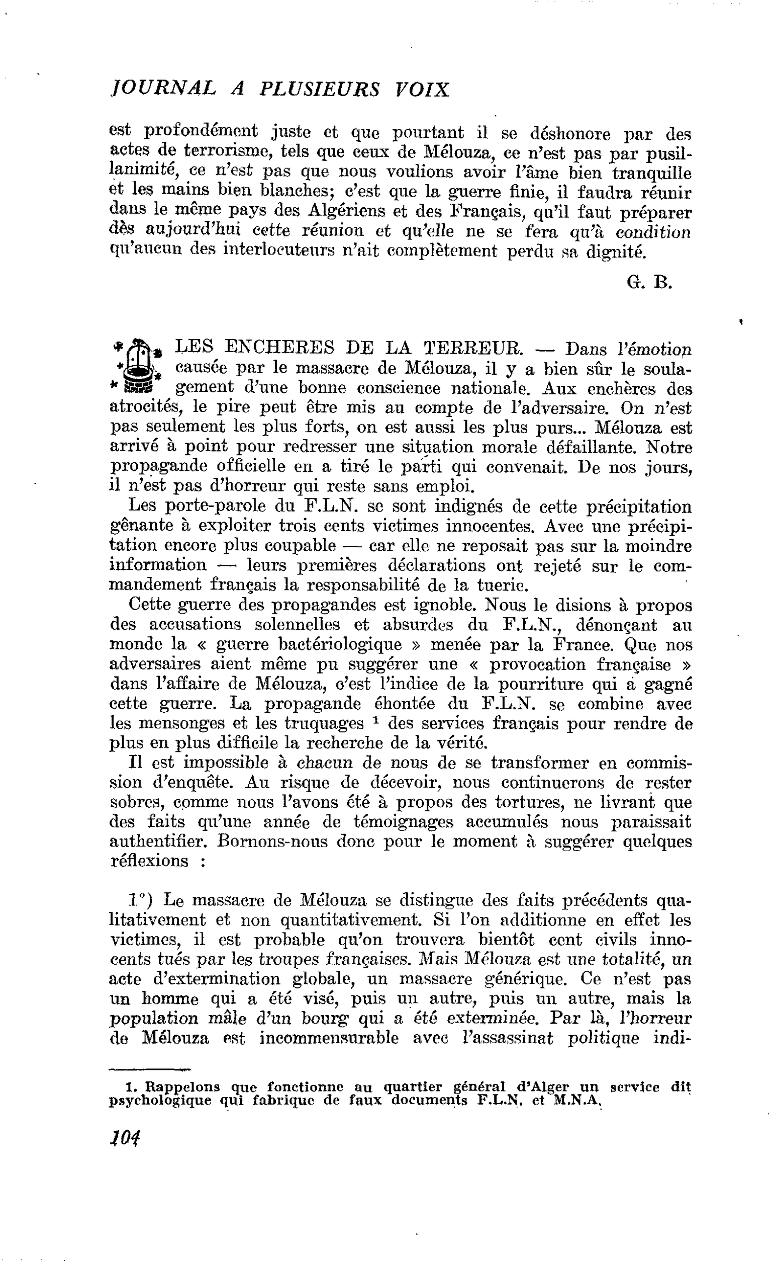 LES ENCHERES DE LA TERREUR