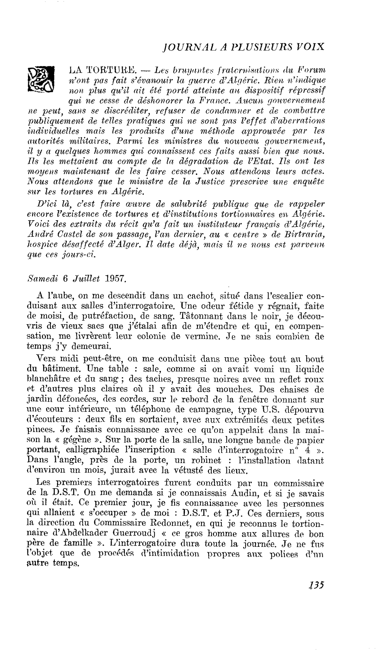LA TORTURE
