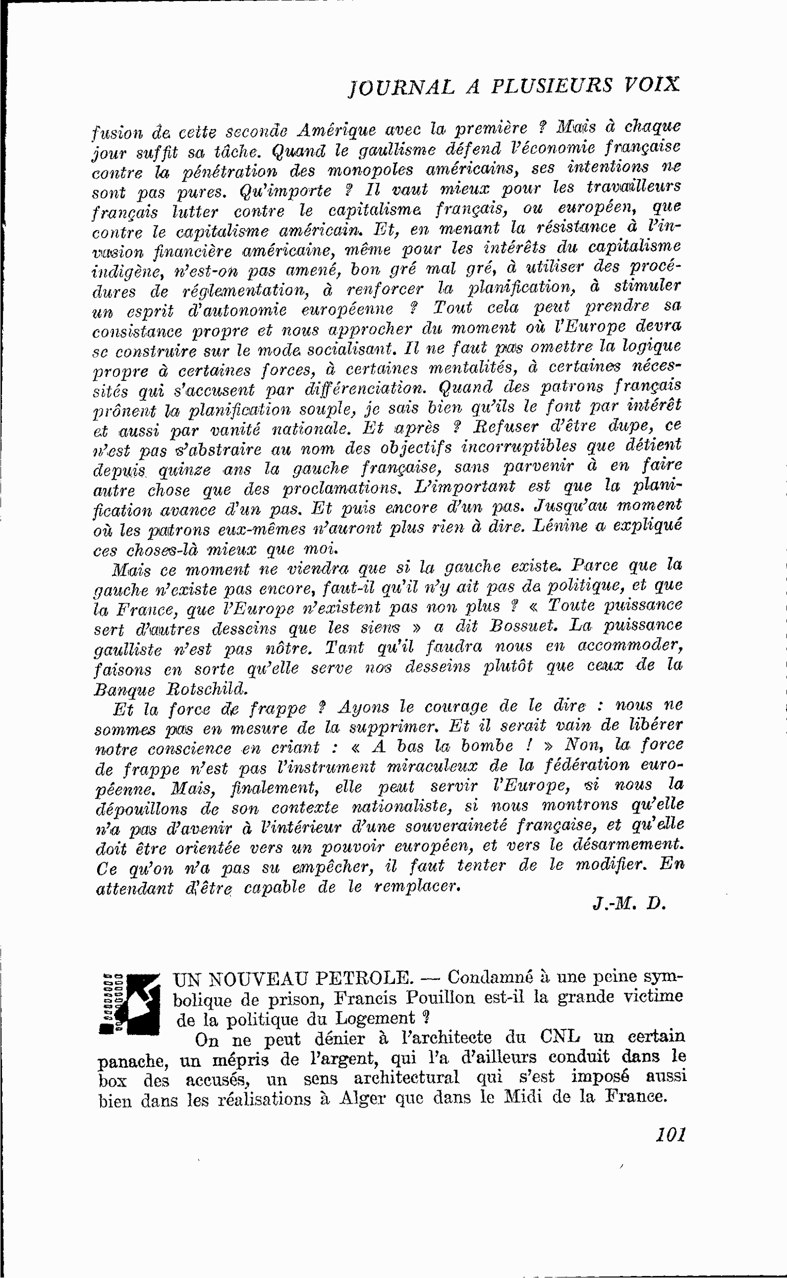 UN NOUVEAU PETROLE