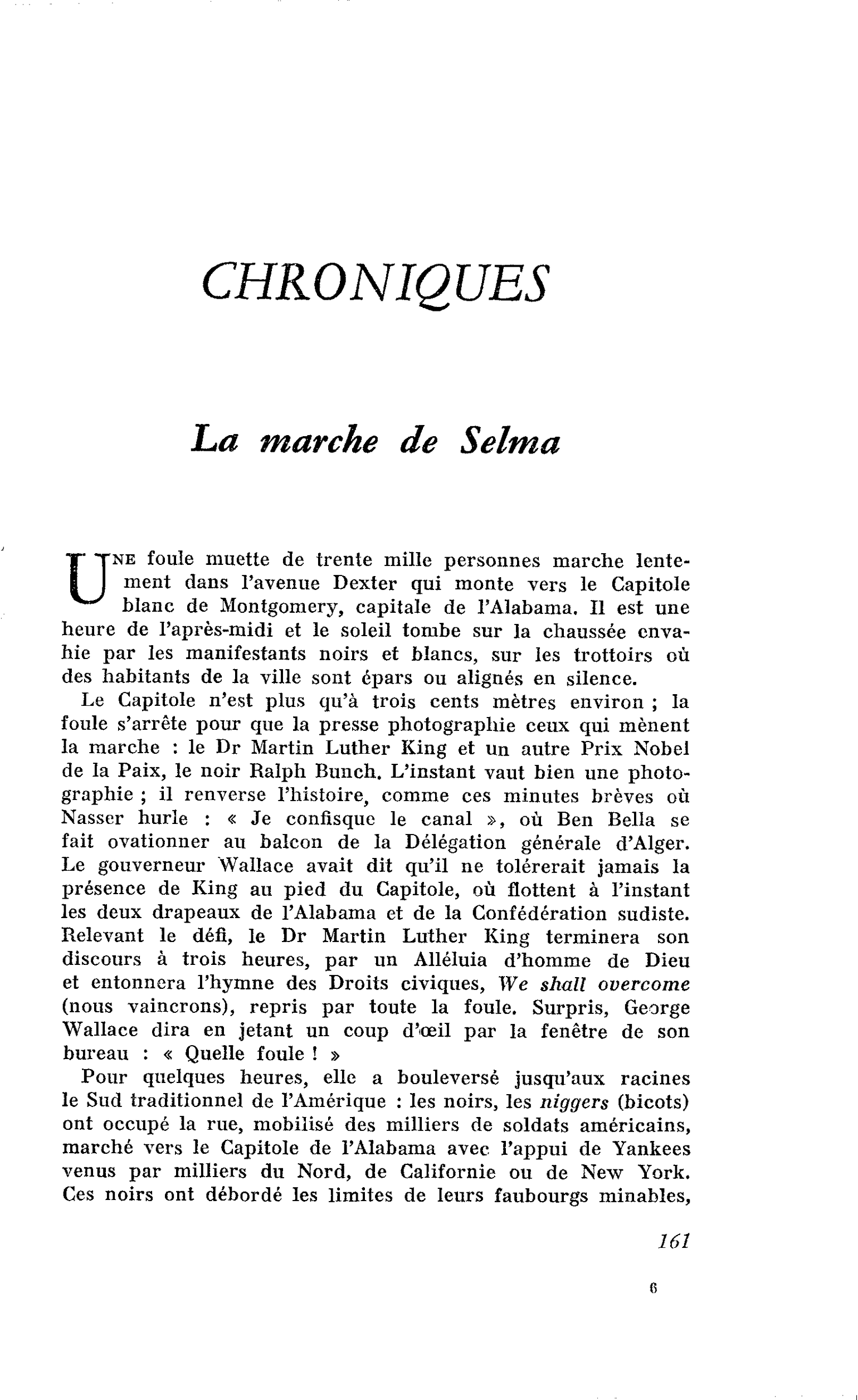 La marche de Selma