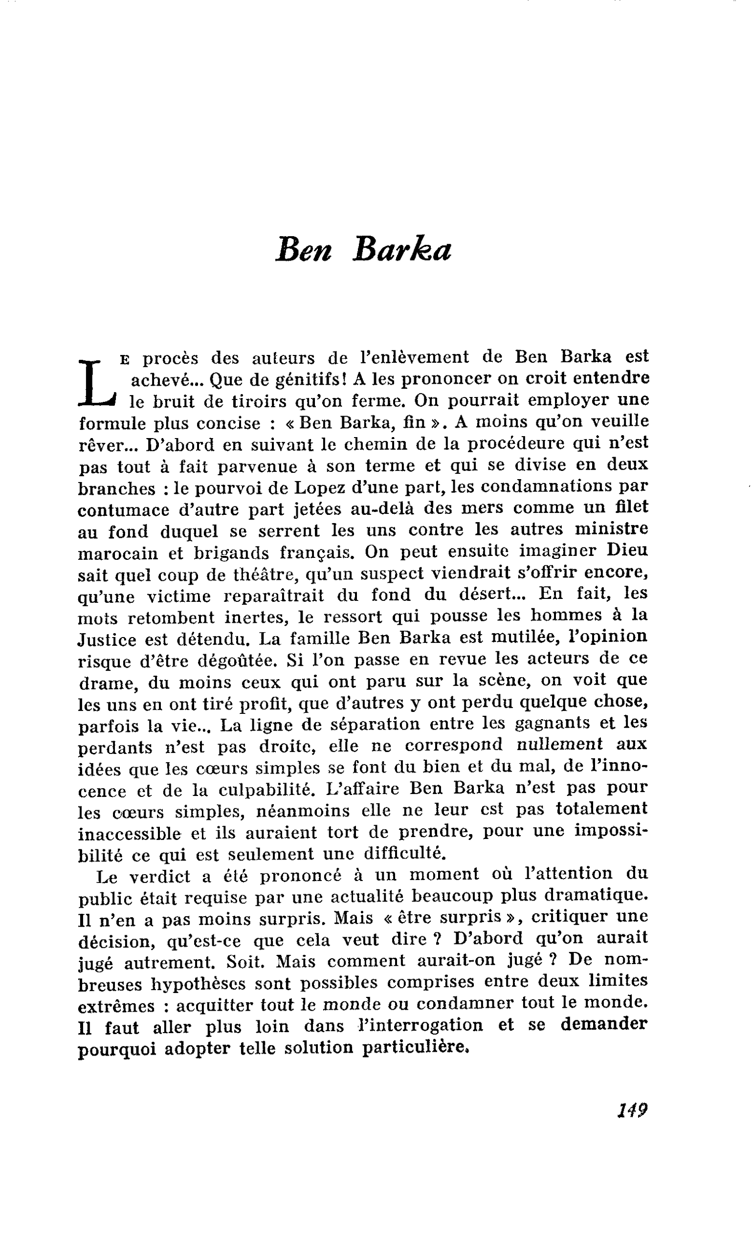 Ben Barka