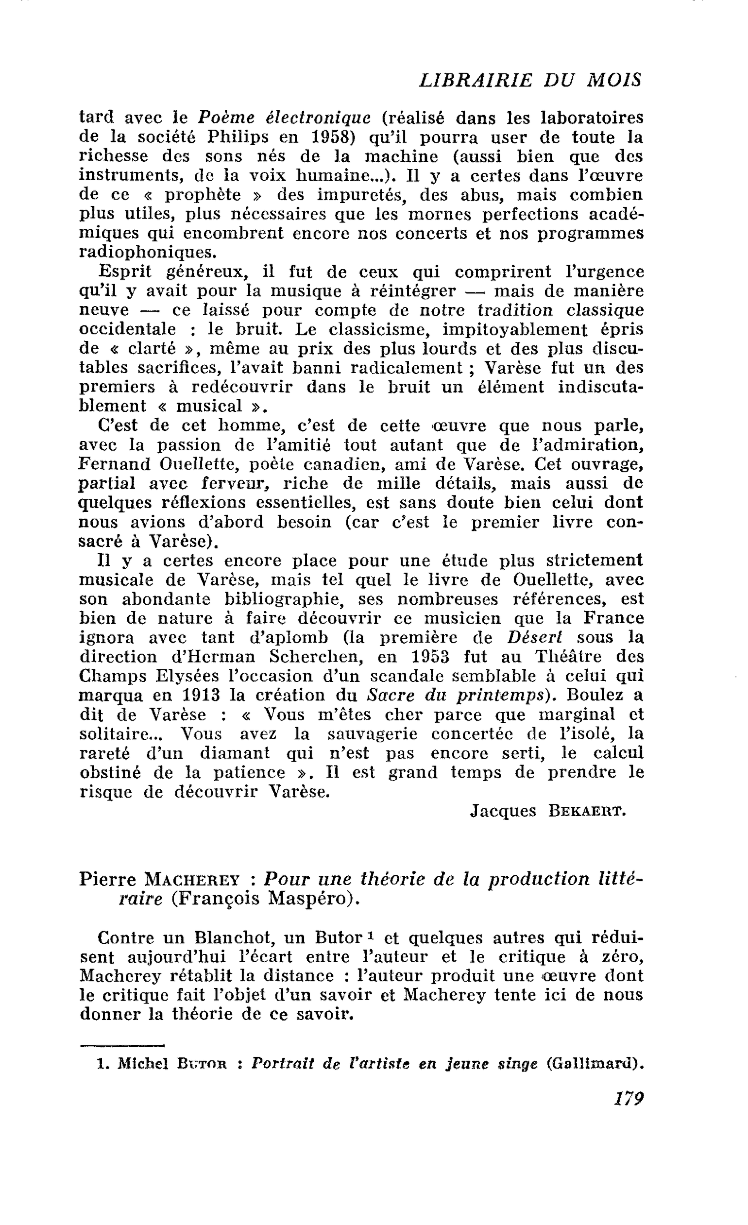 Pierre Macherey : Pour une théorie de la production littéraire