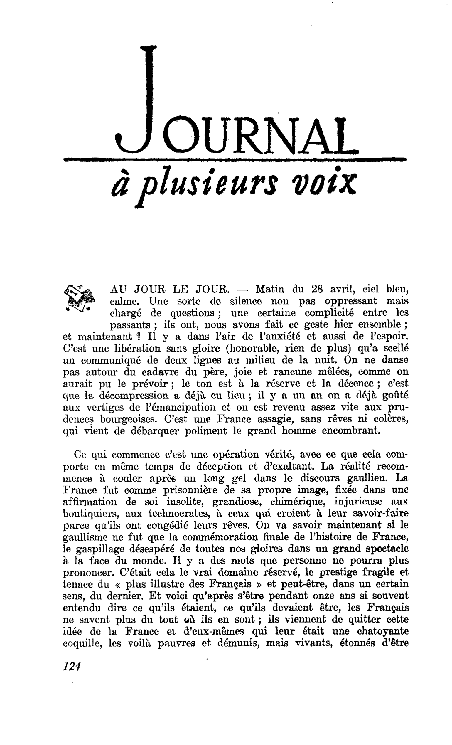 AU JOUR LE JOUR