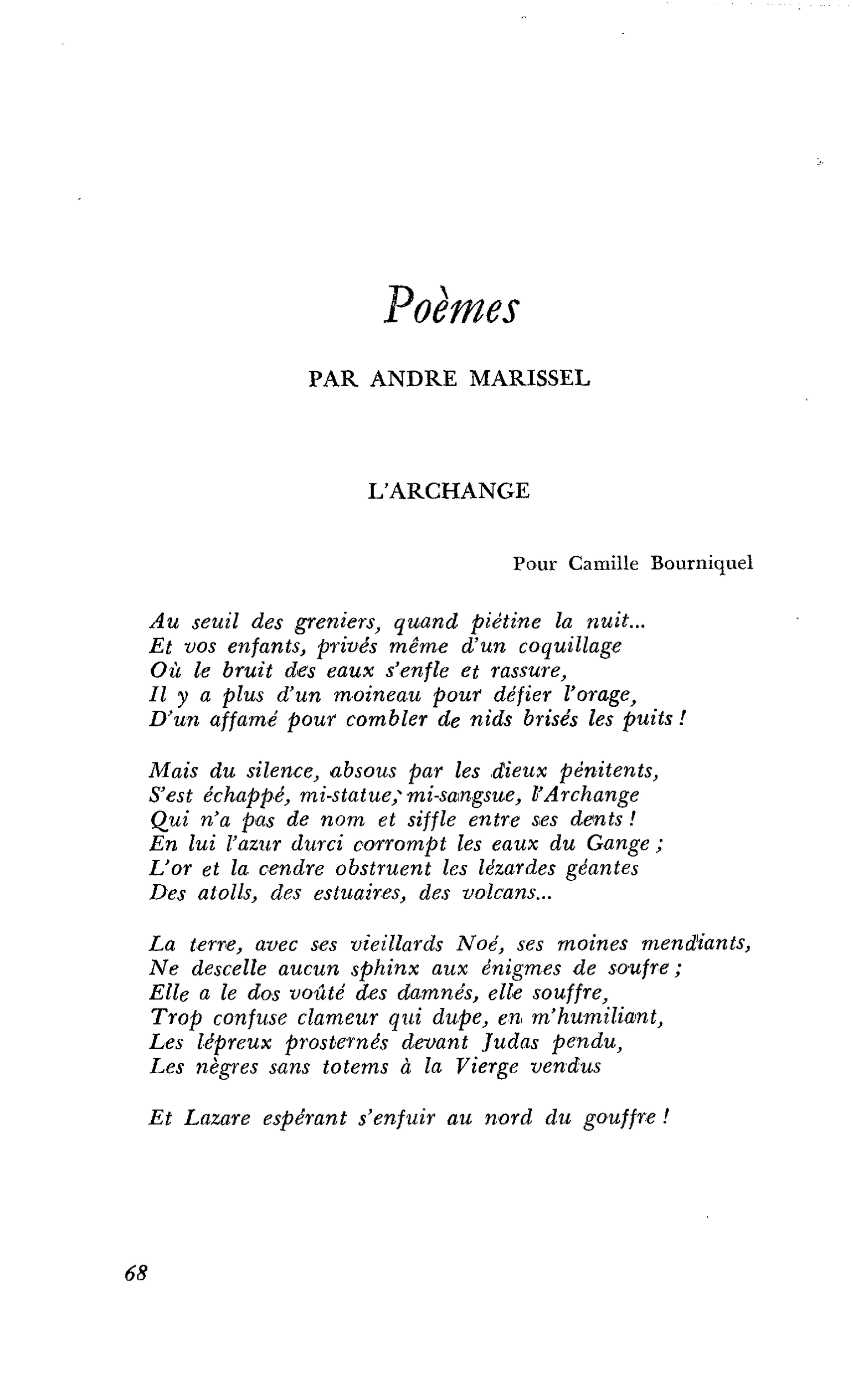 Poèmes