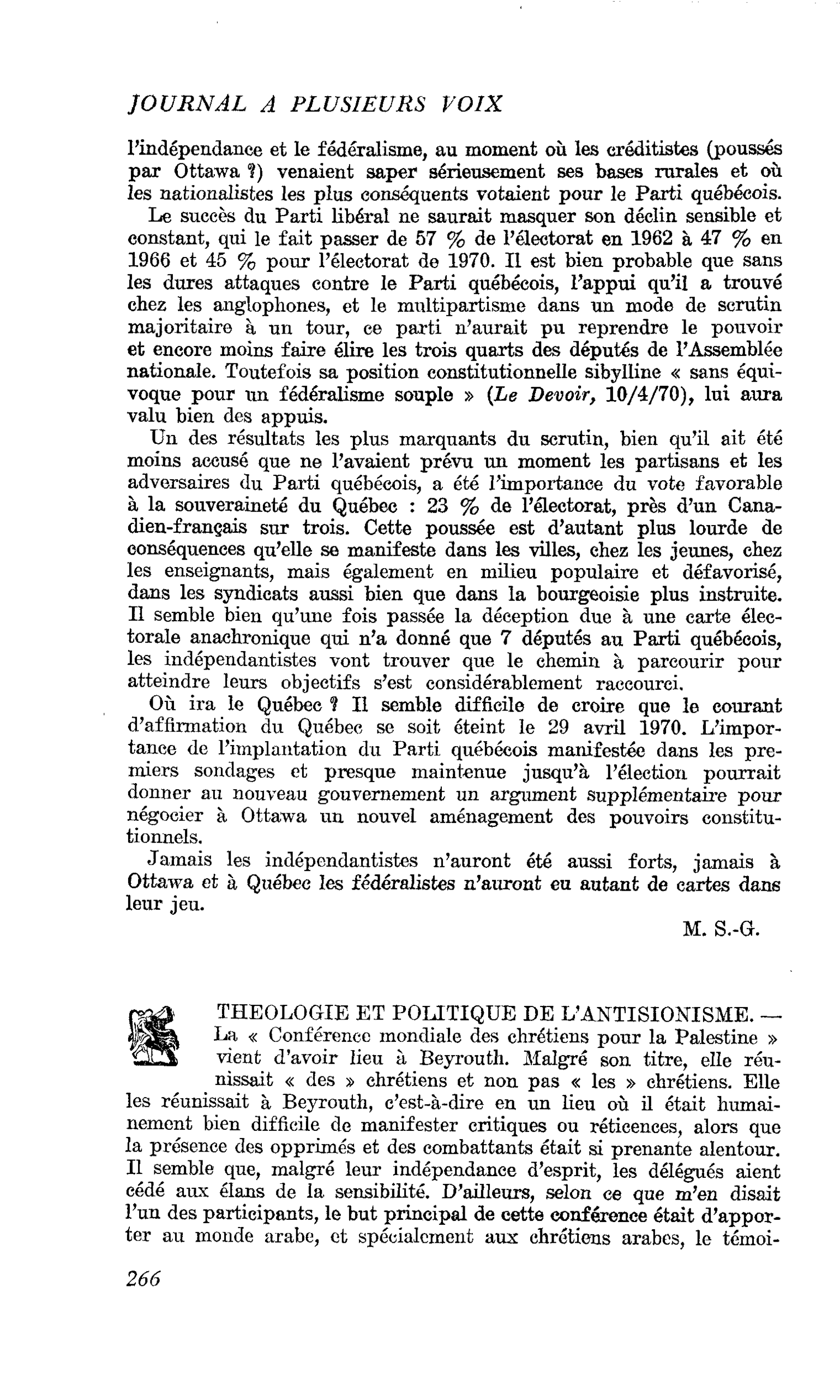 THEOLOGIE ET POLITIQUE DE L’ANTISIONISME