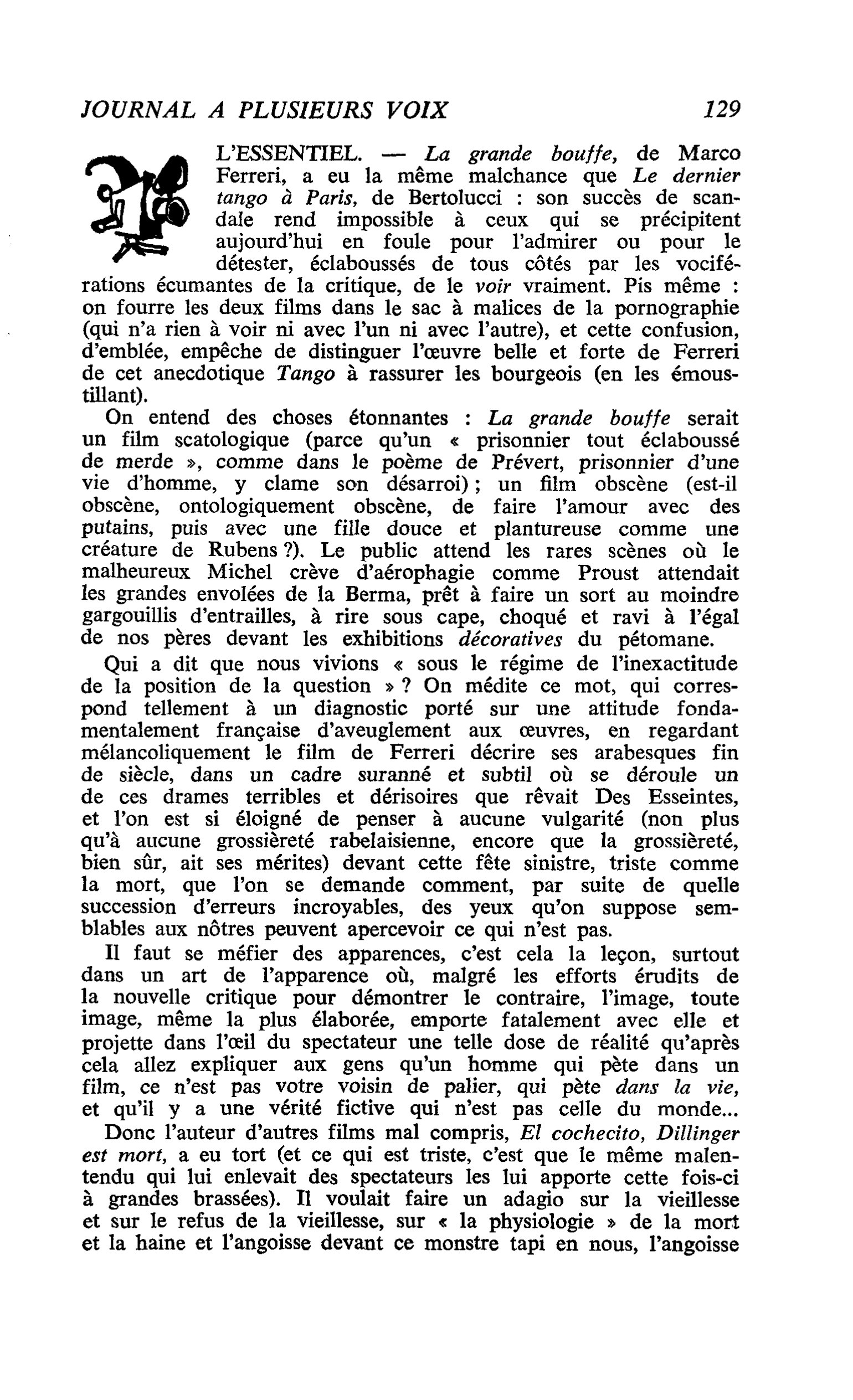 L’ESSENTIEL