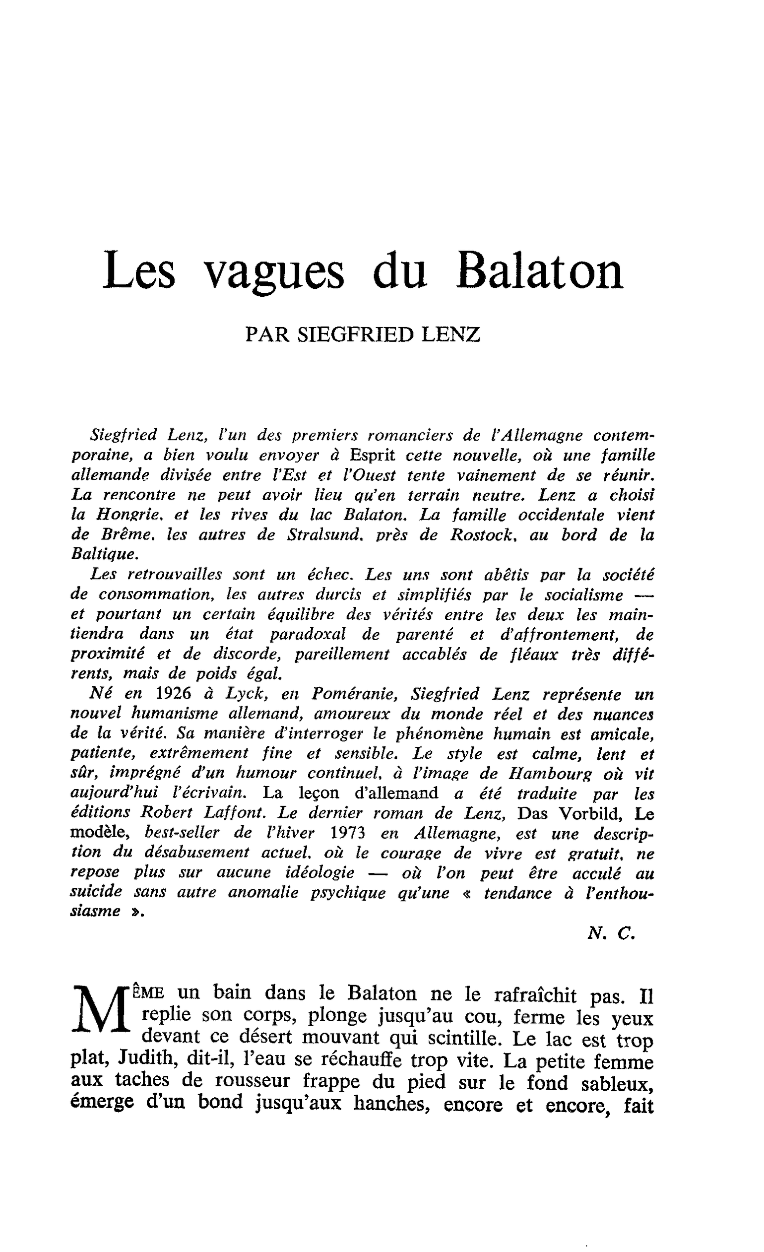 Les vagues du Balaton