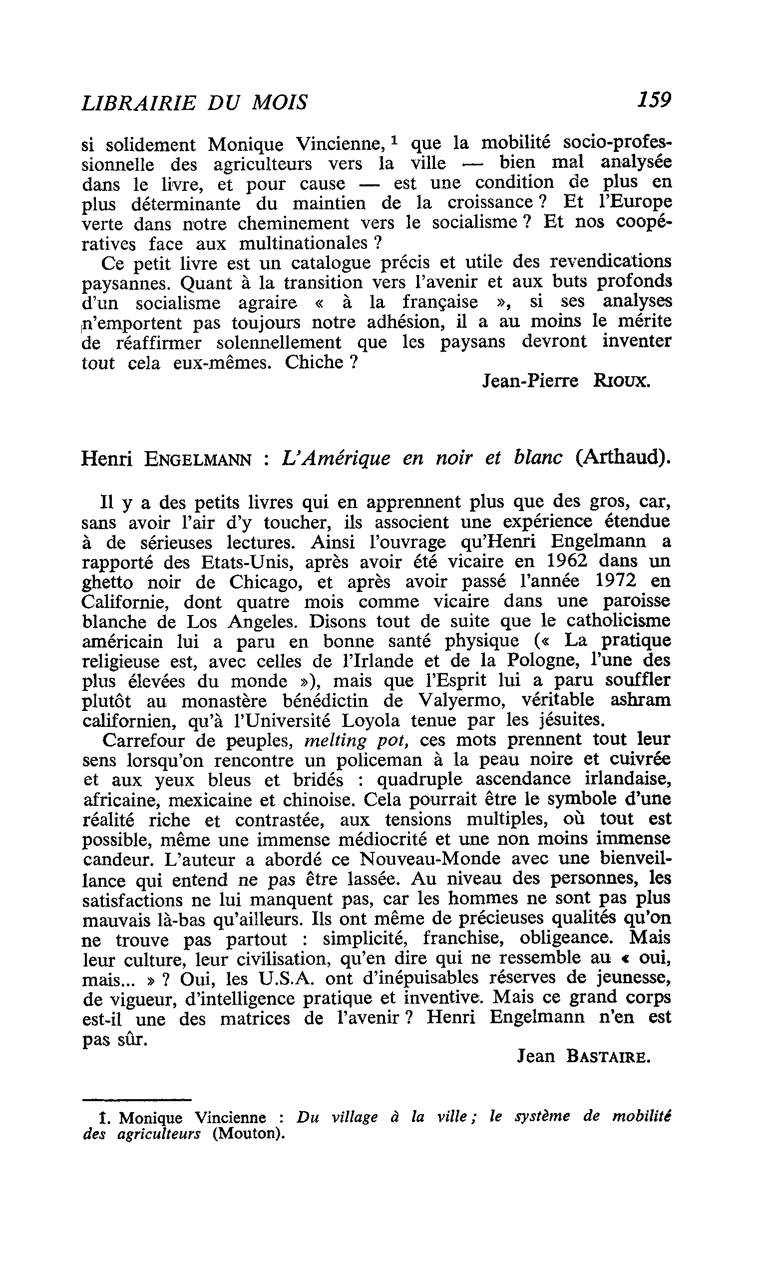 Henri Engelmann : L’Amérique en noir et blanc