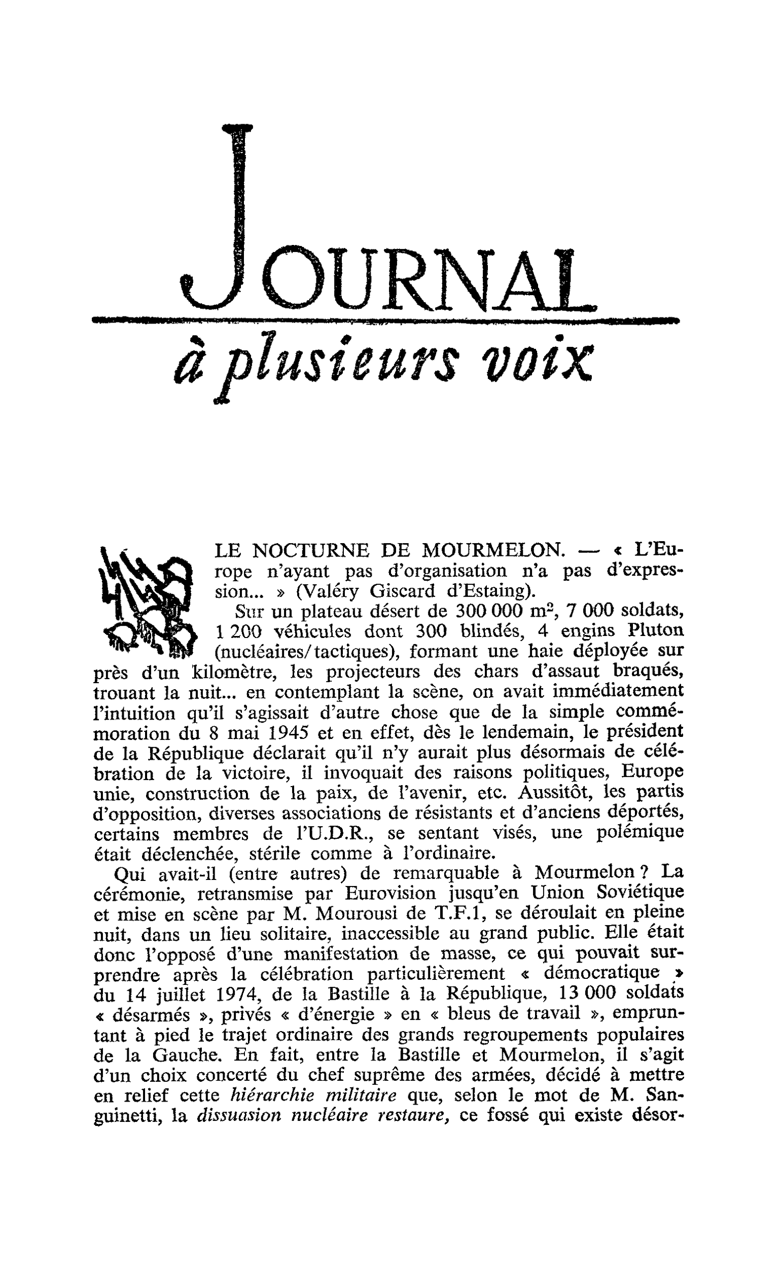 Le nocture de Mourmelon