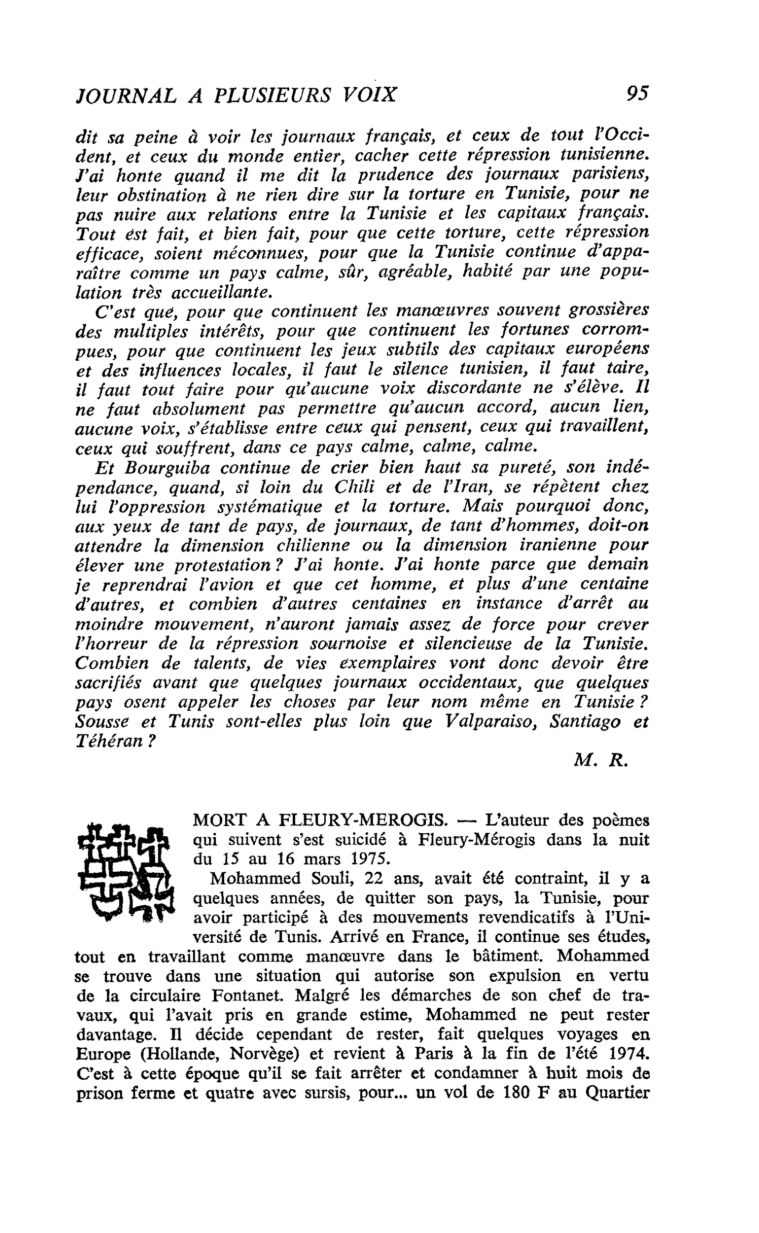 MORT A FLEURY-MEROGIS