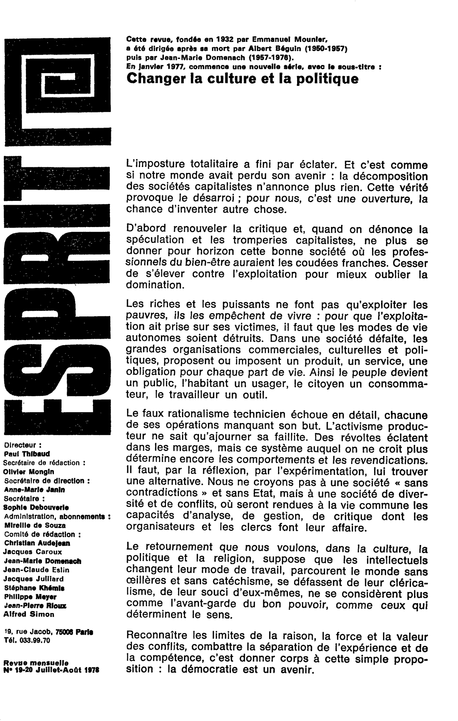 Editorial