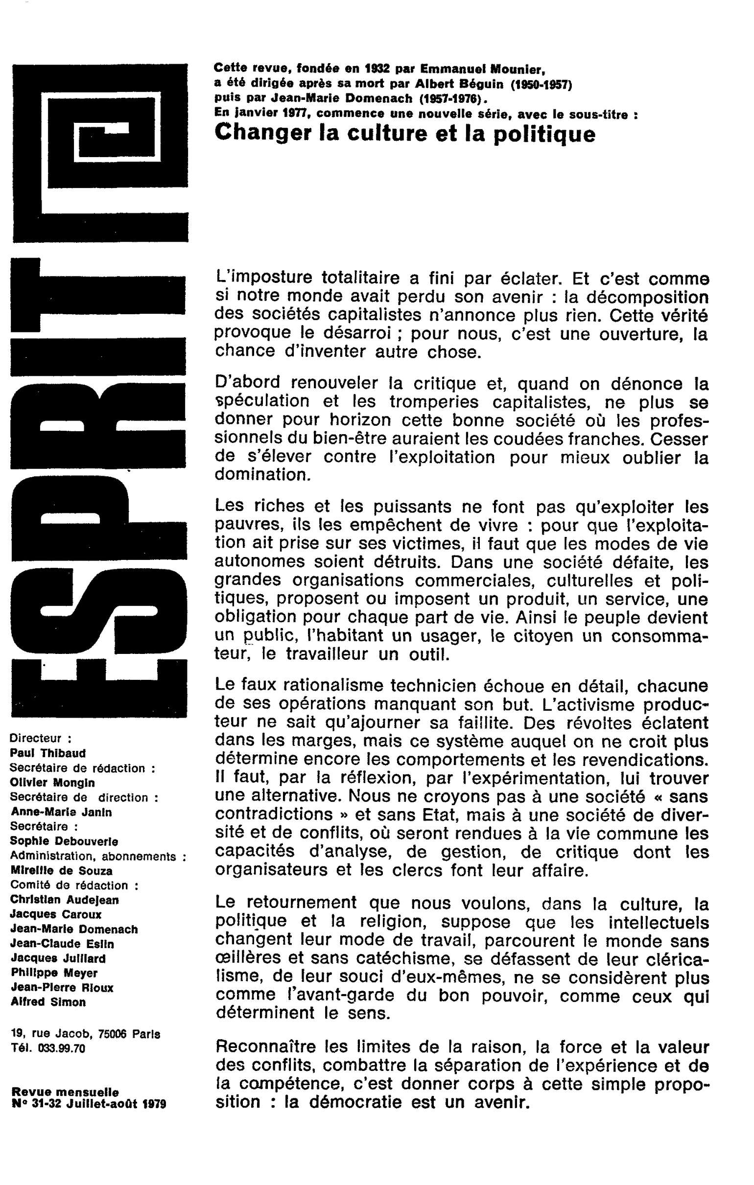 Editorial