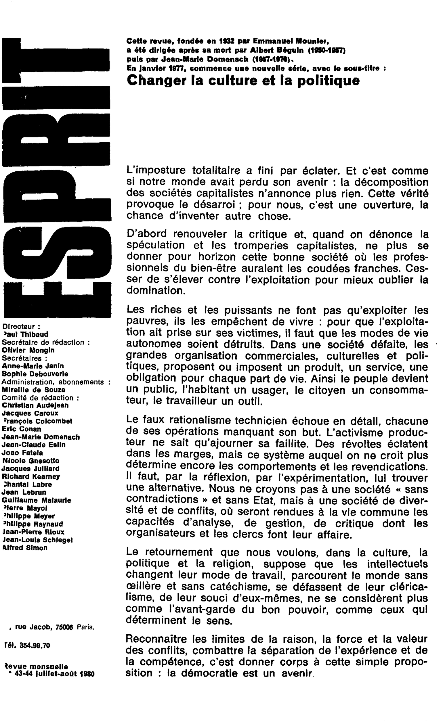 Editorial