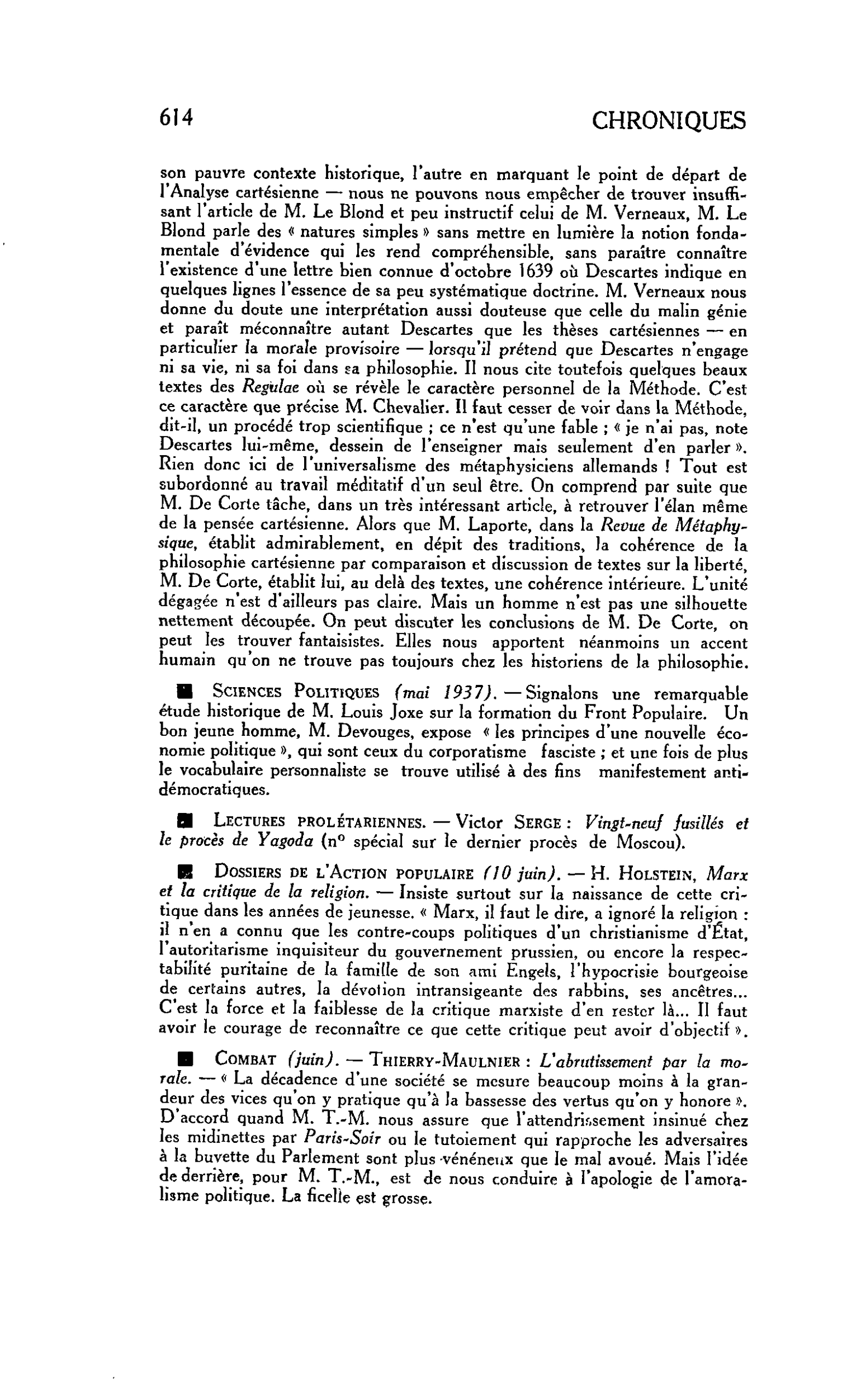 Dossiers de l’Action populaire (10 juin)