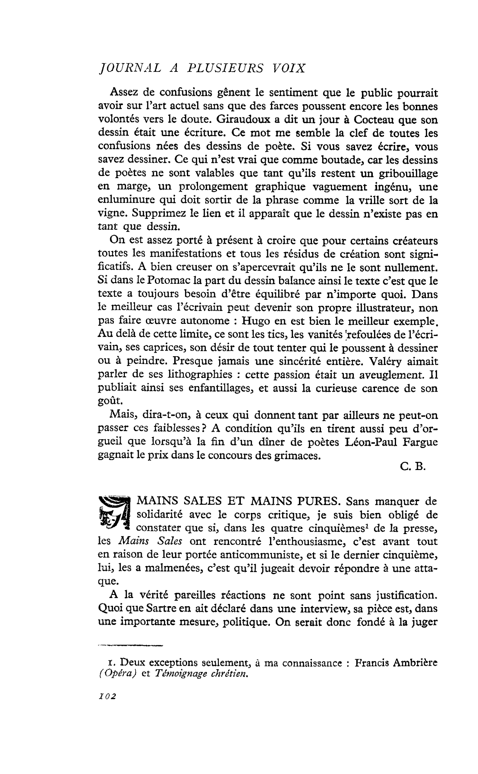 MAINS SALES ET MAINS PURES