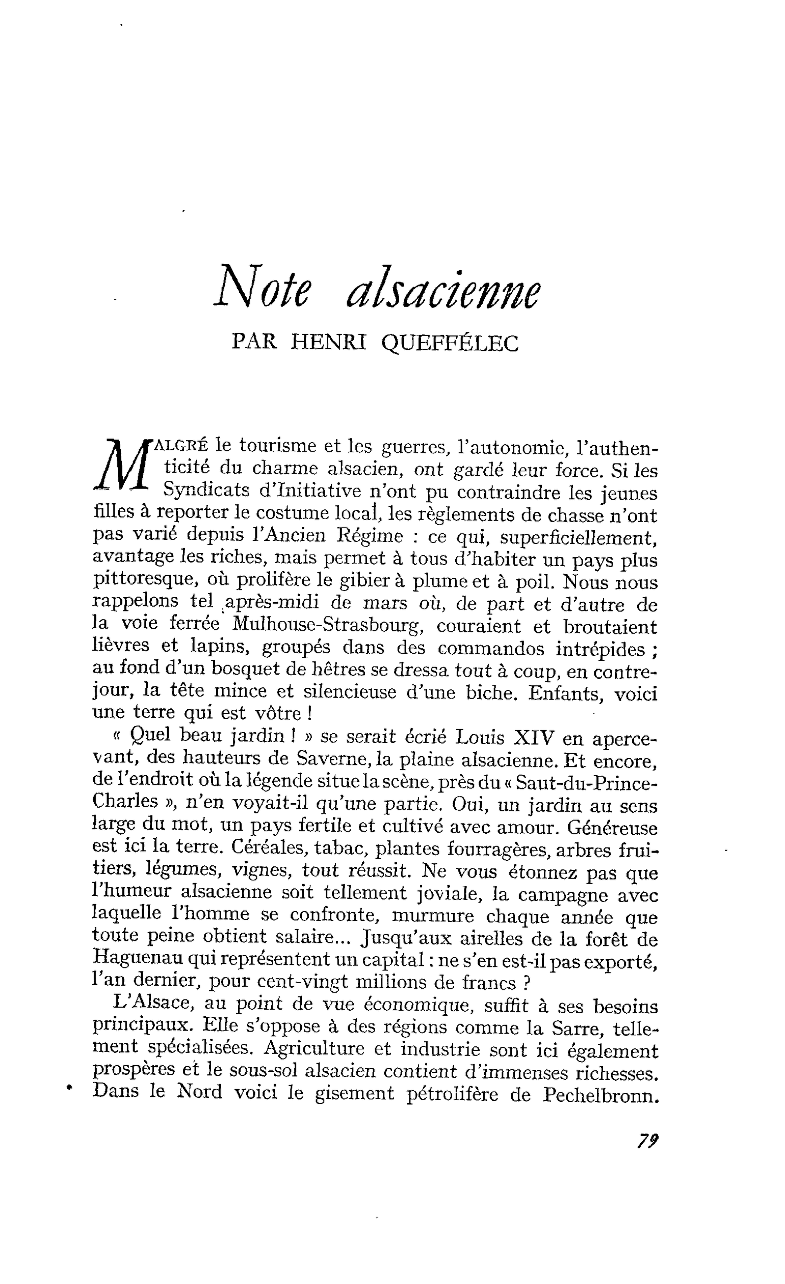 Note alsacienne