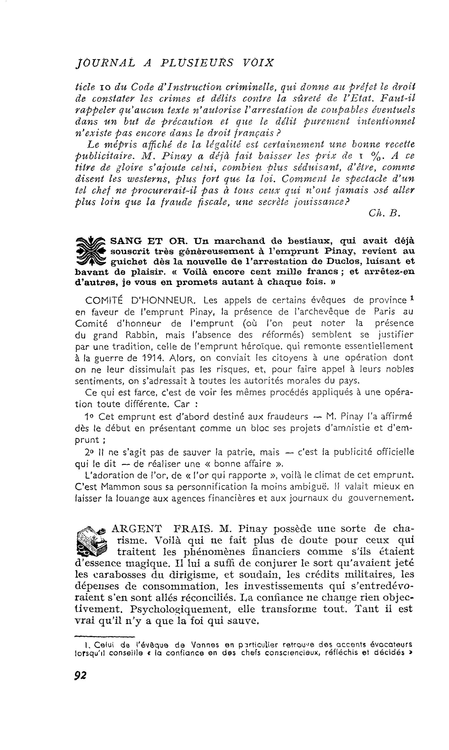 SANG ET OR