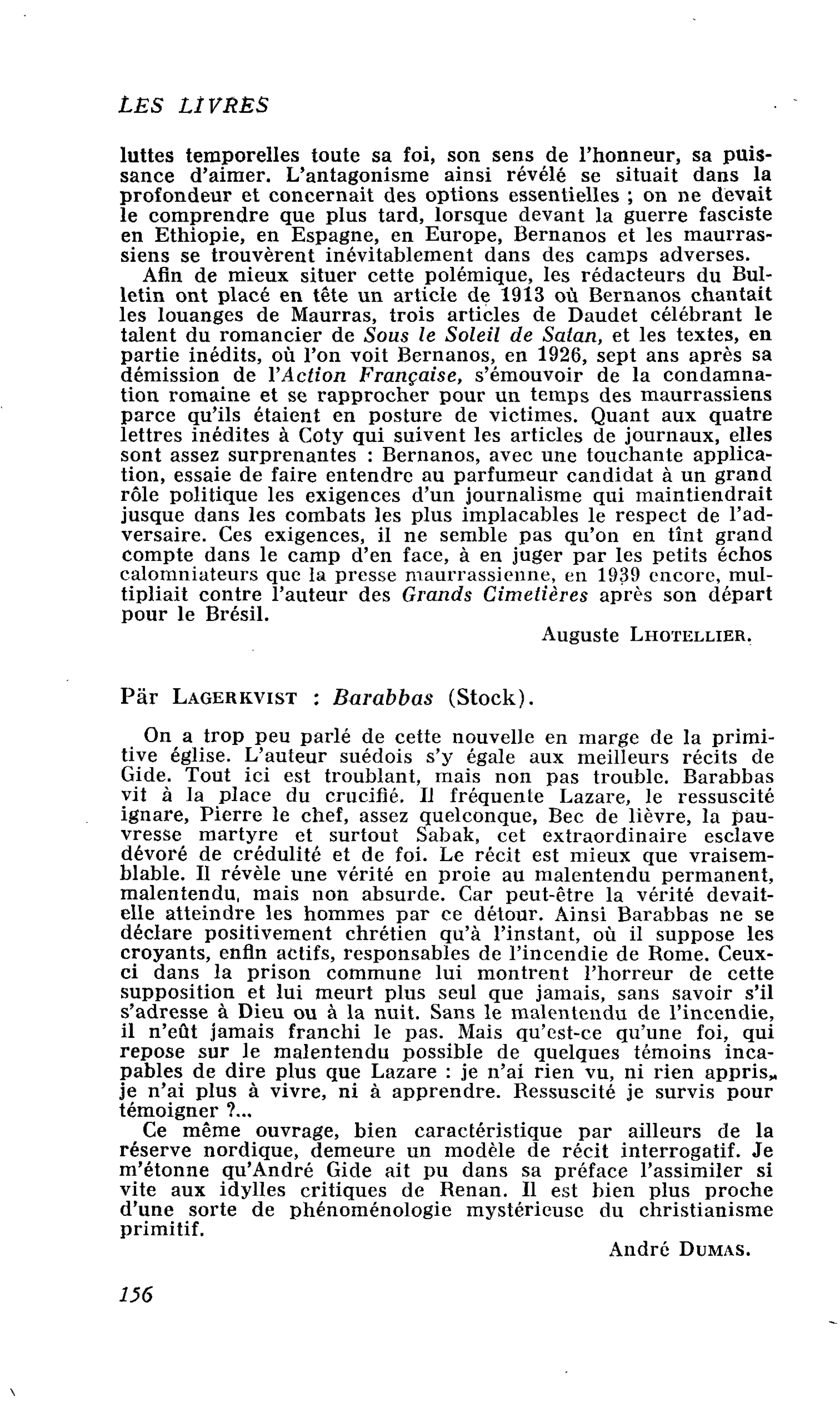Pär Lagerkvist : Barabbas