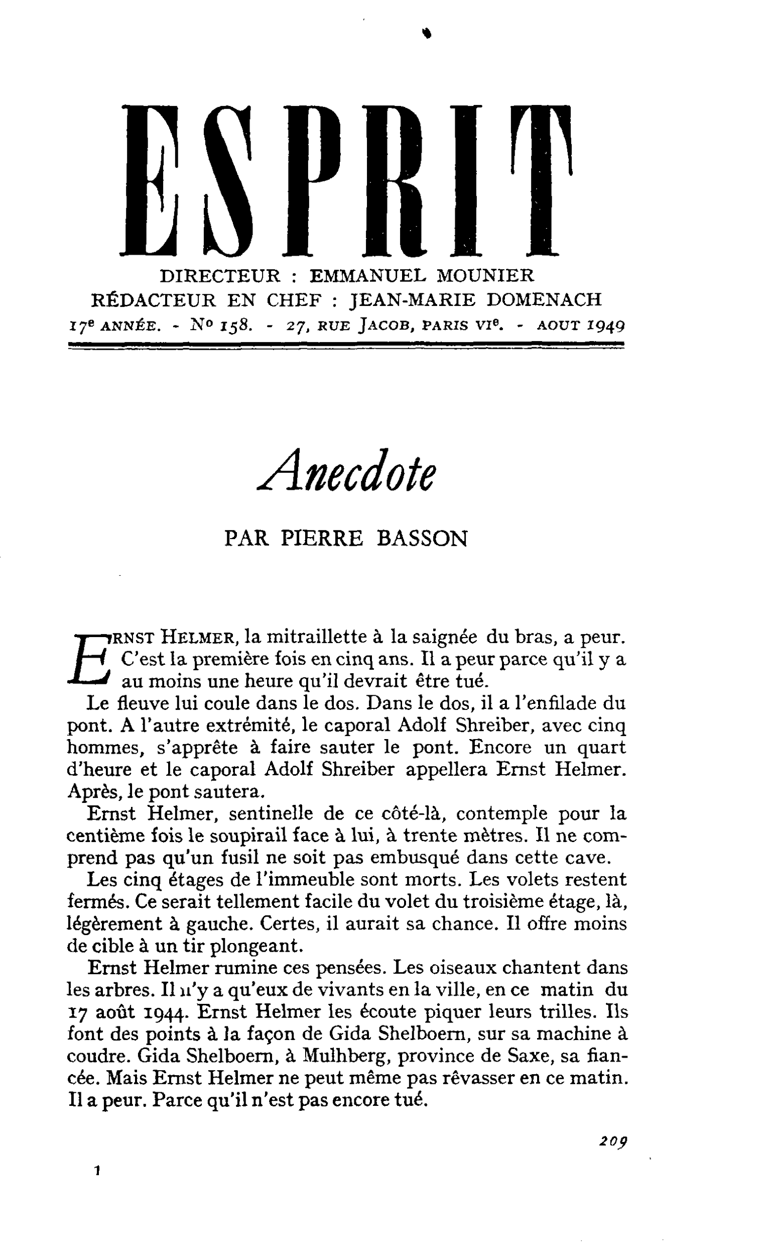 Anecdote