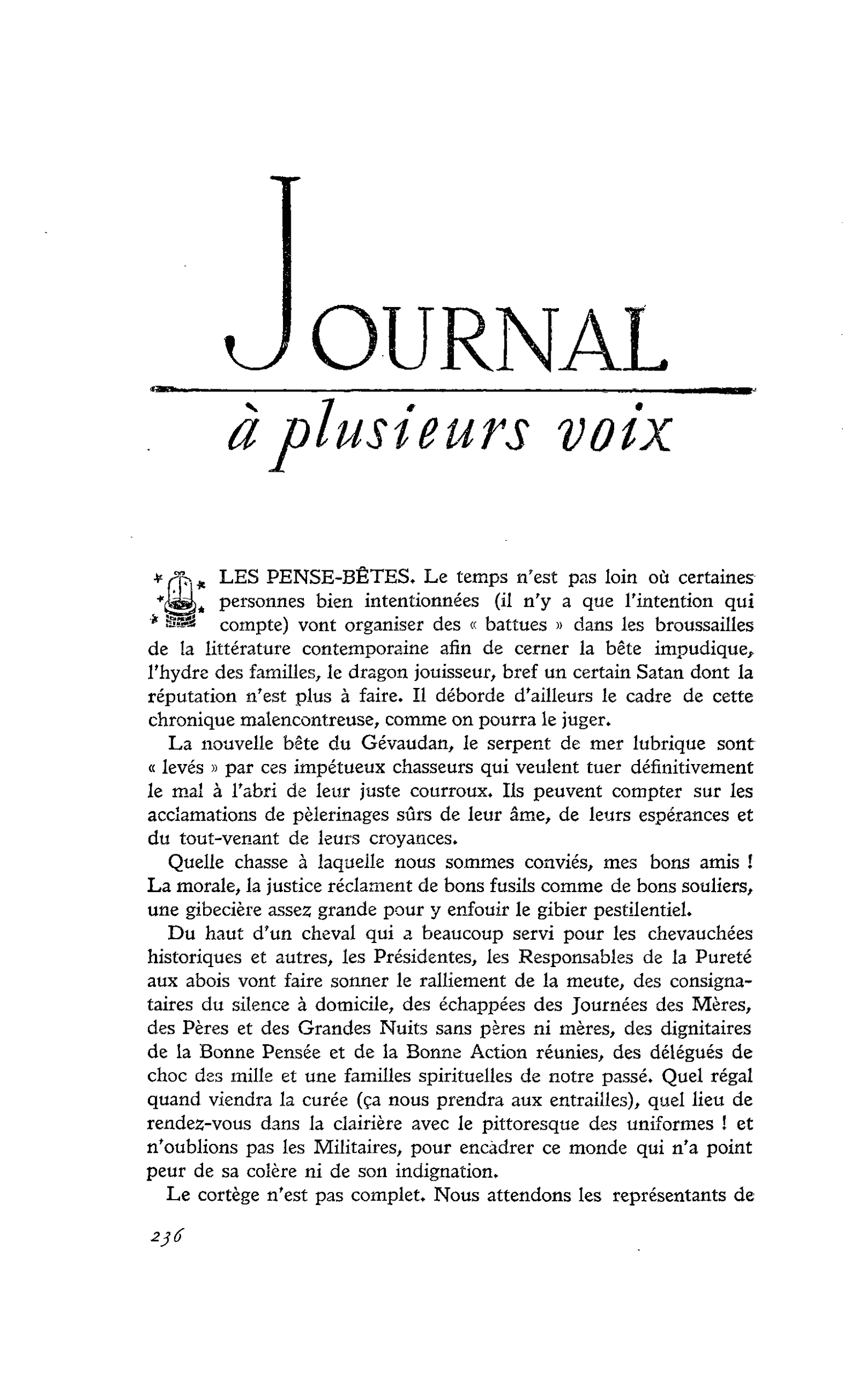 LES PENSE-BÊTES