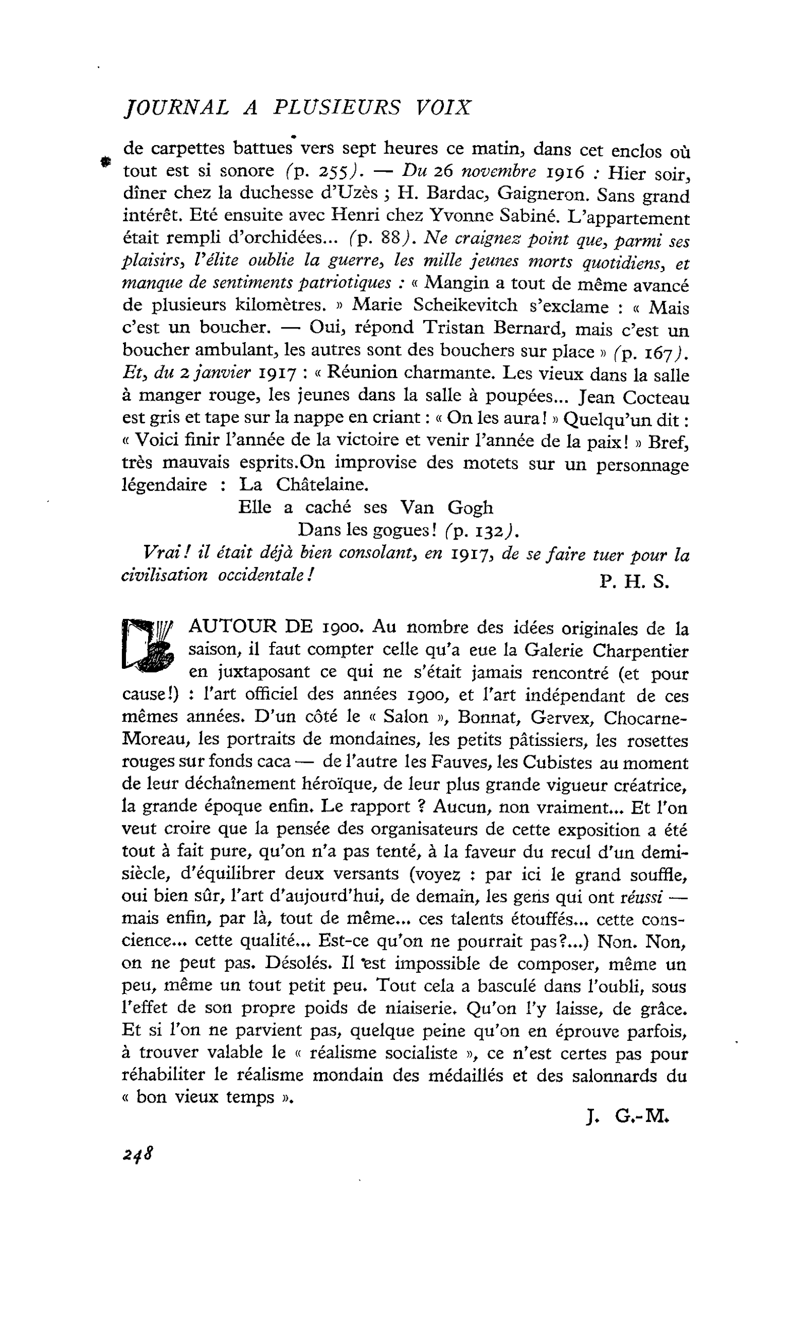 AUTOUR DE 1900