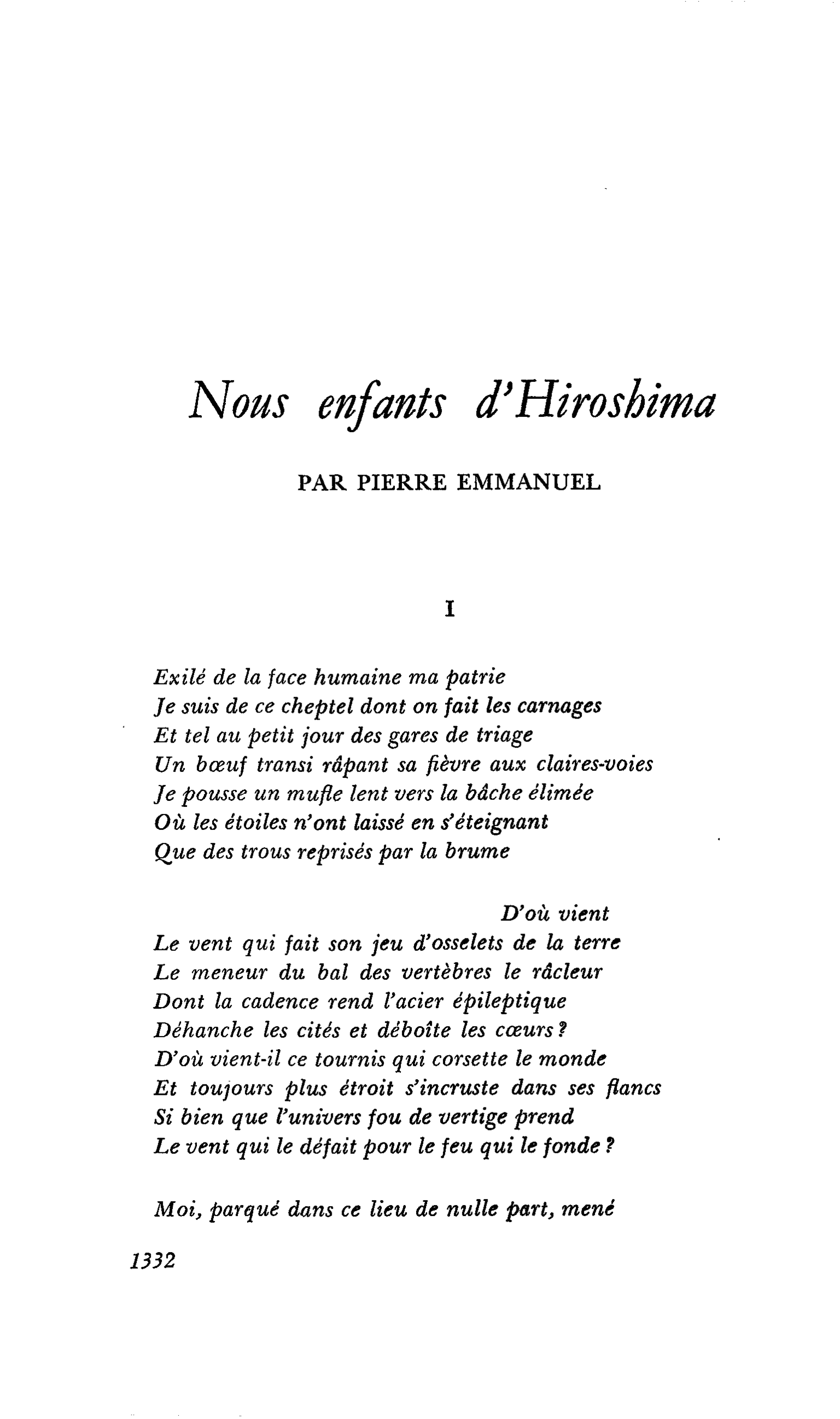 Nous enfants d’Hiroshima