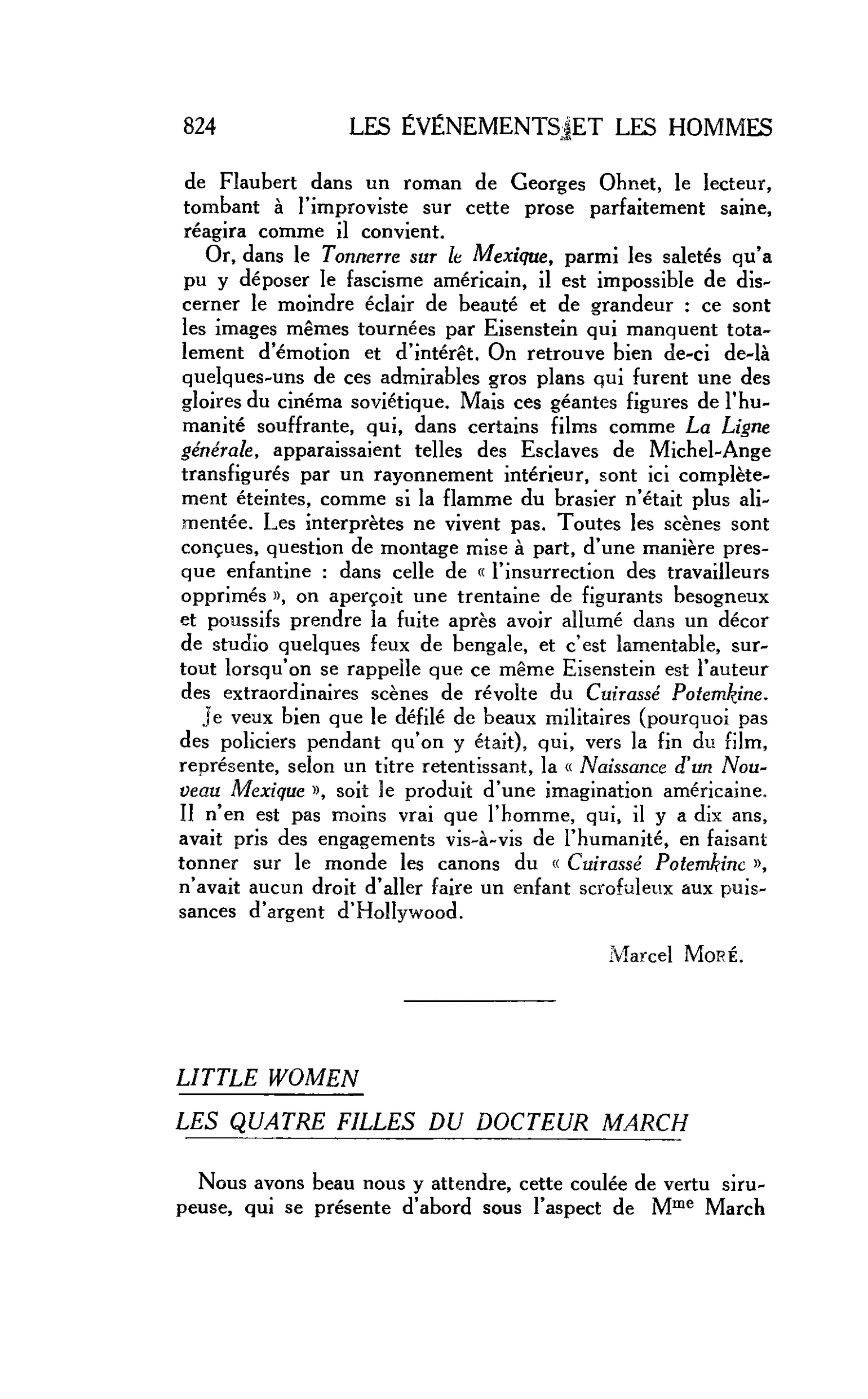 LE CINÉMA : LITTLE WOMEN. LES QUATRE FILLES DU DOCTEUR MARCH