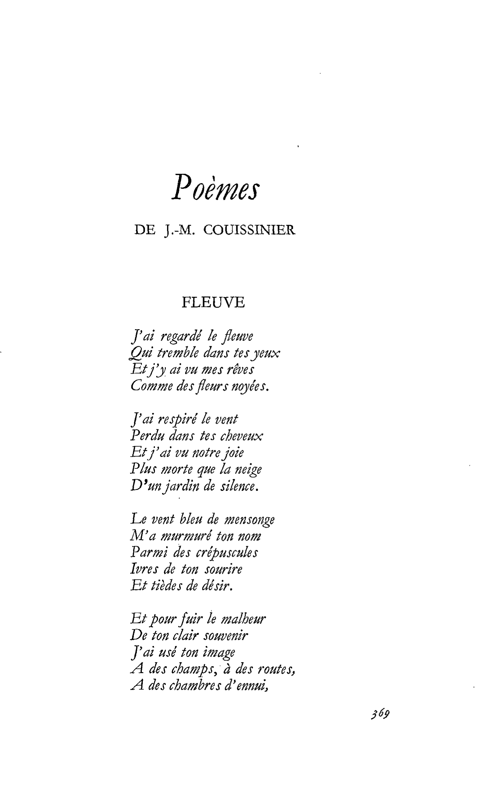 Poèmes